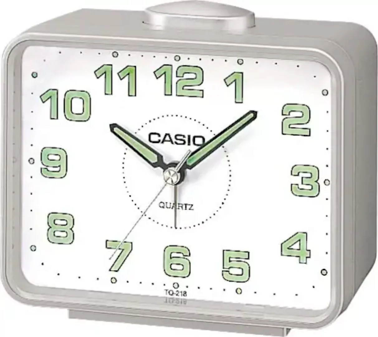 Wecker Casio Tq-218-8 Silberfarben günstig online kaufen