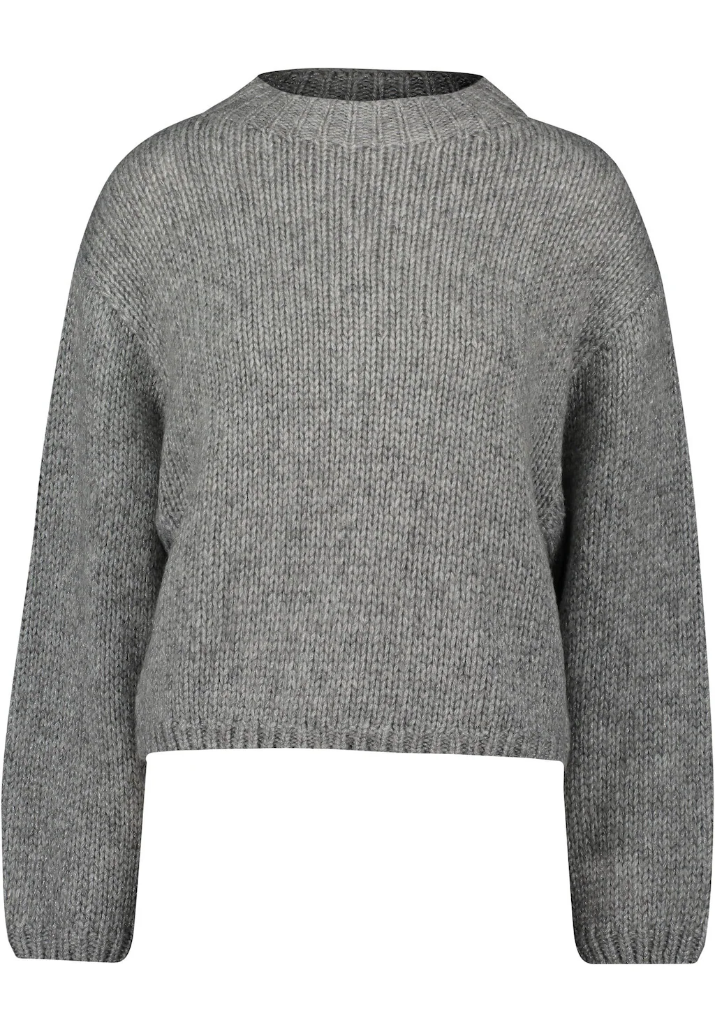 Zero Strickpullover "zero Strickpullover mit Stehkragen" günstig online kaufen