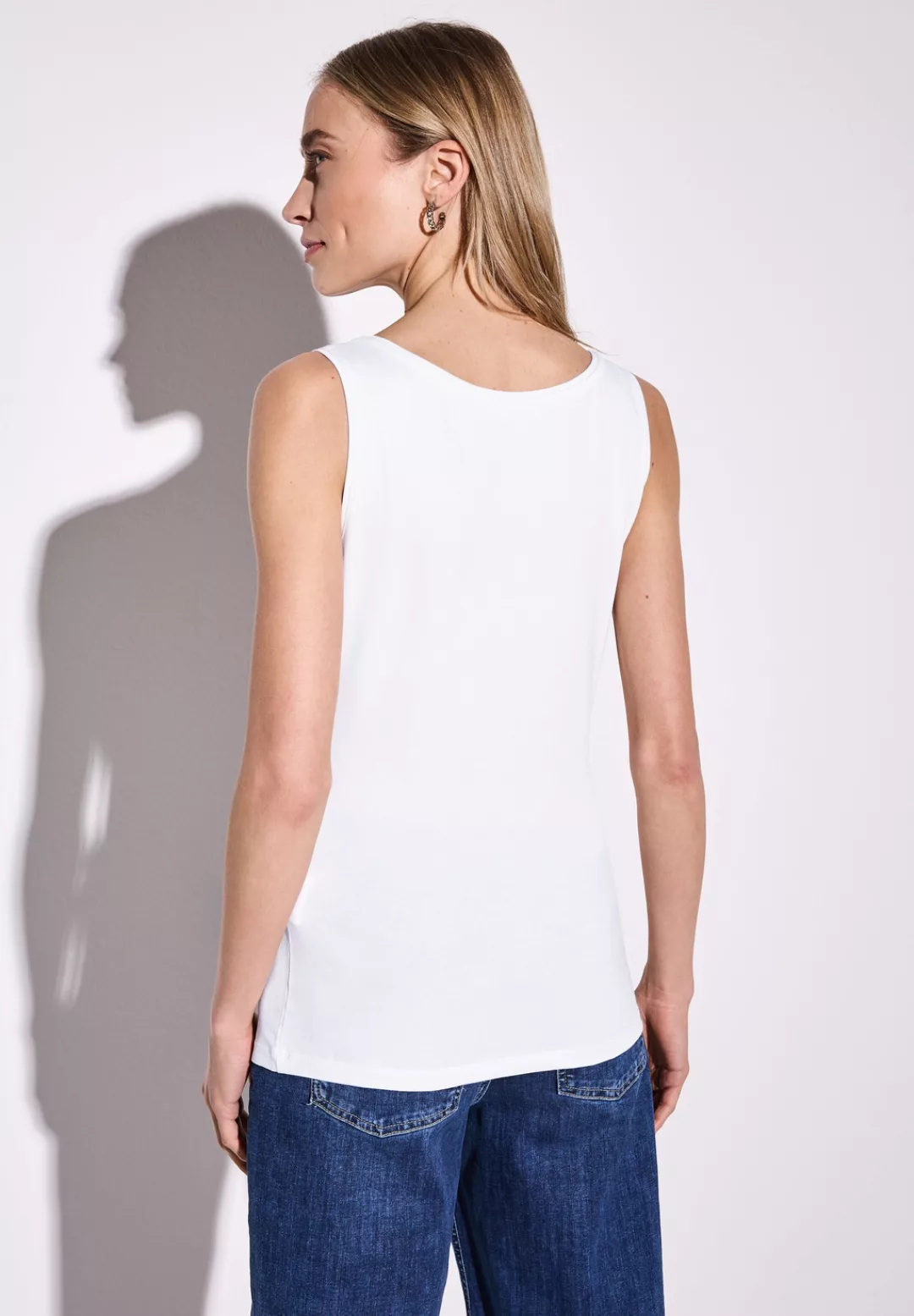 STREET ONE Trägertop, aus softem Materialmix günstig online kaufen