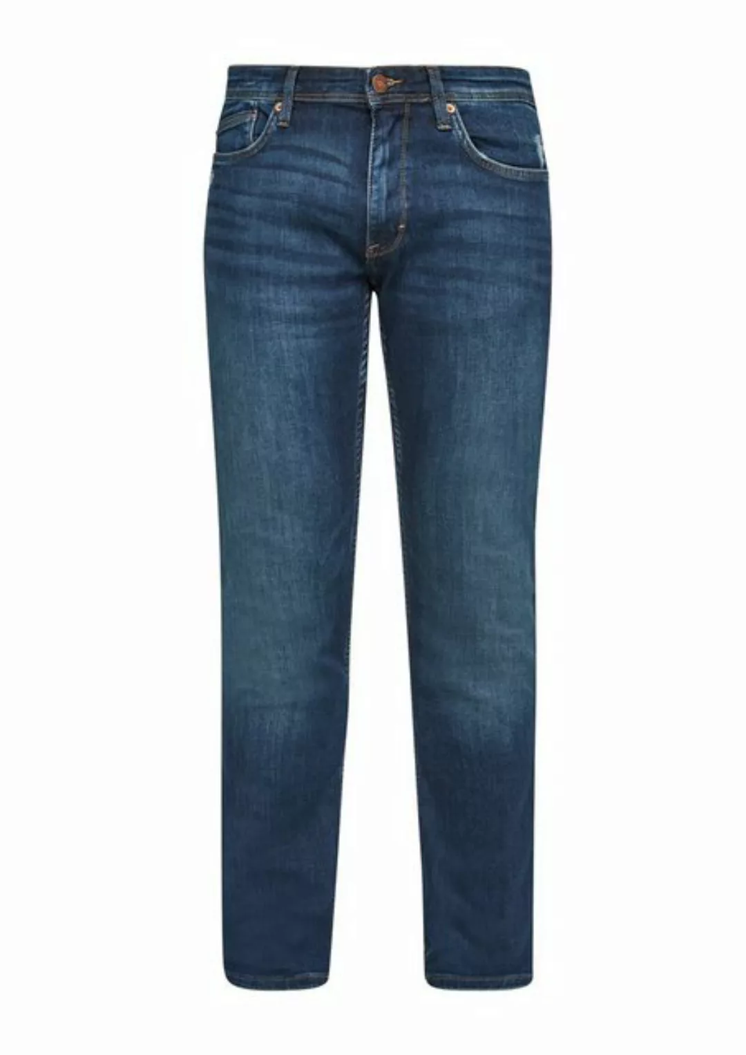 s.Oliver Stoffhose Slim: Jeans mit Waschung (1-tlg) Waschung, Destroyes günstig online kaufen