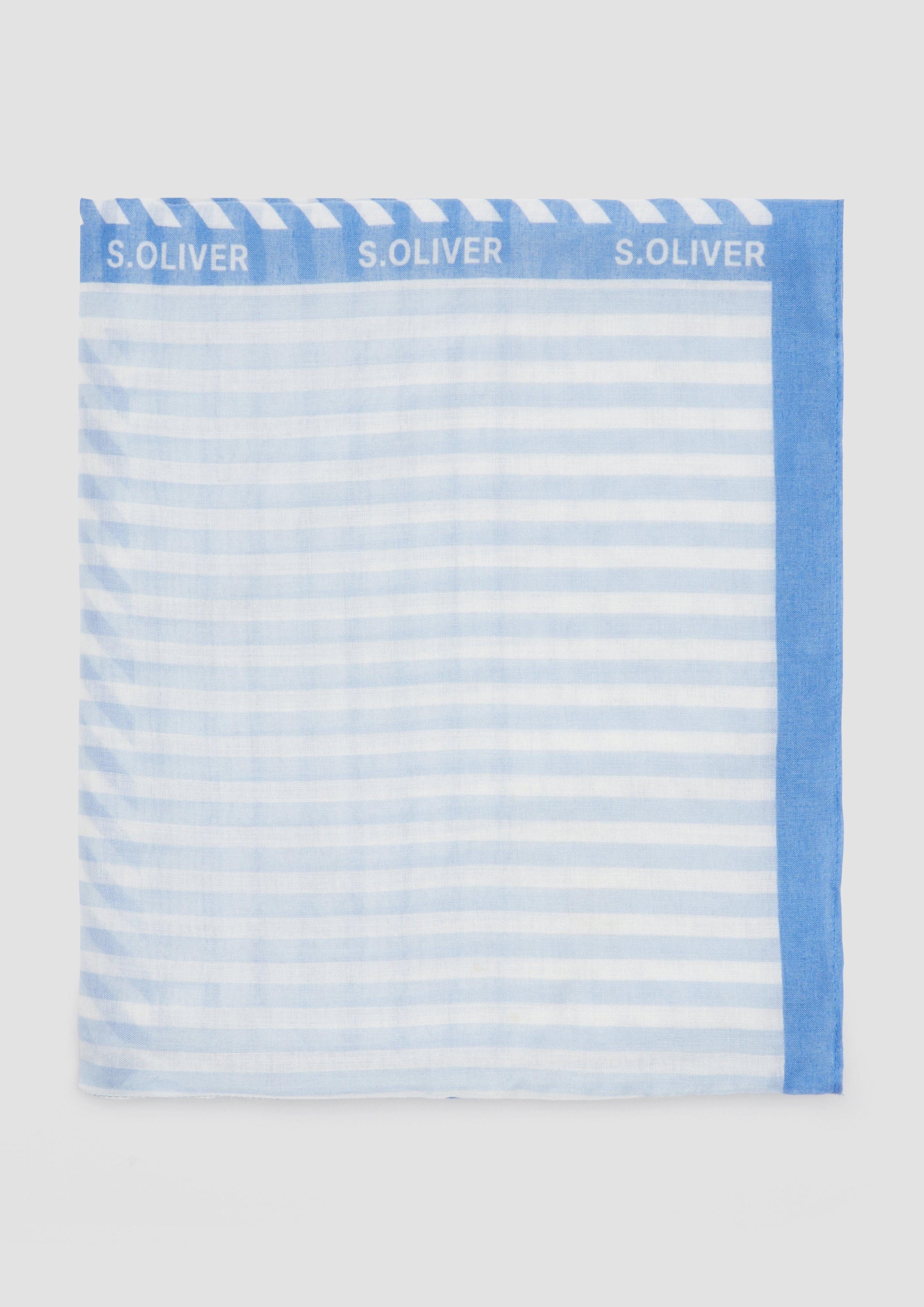 s.Oliver Halstuch Lässiger Loop-Schal mit All-over-Print, günstig online kaufen