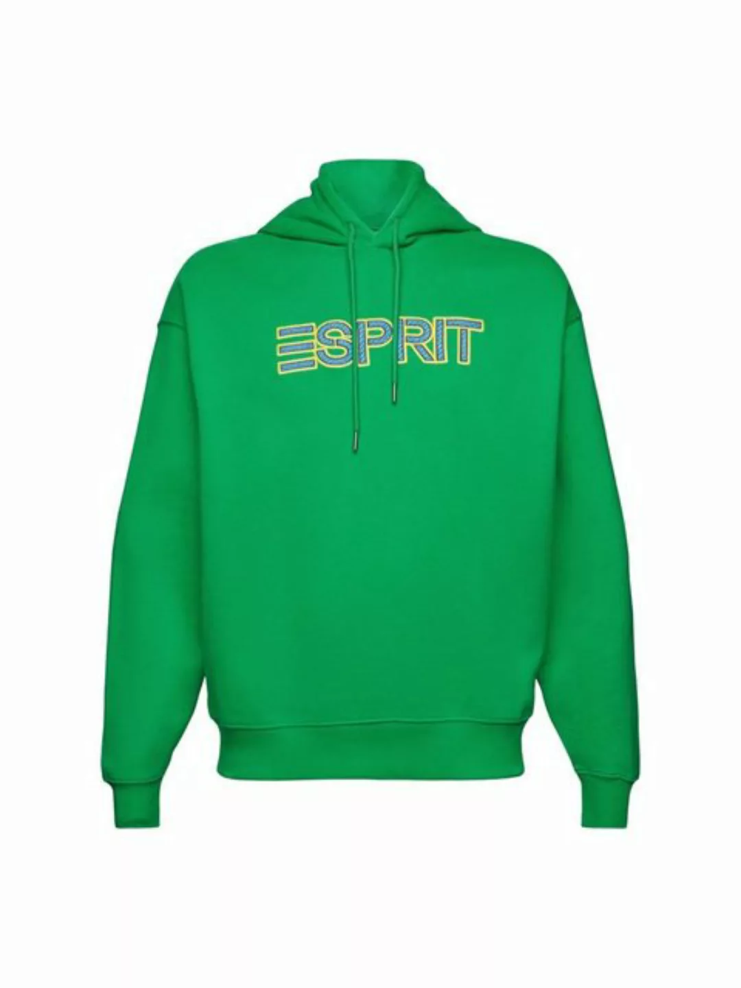 Esprit Sweatshirt Logo-Hoodie aus Baumwollmix (1-tlg) günstig online kaufen