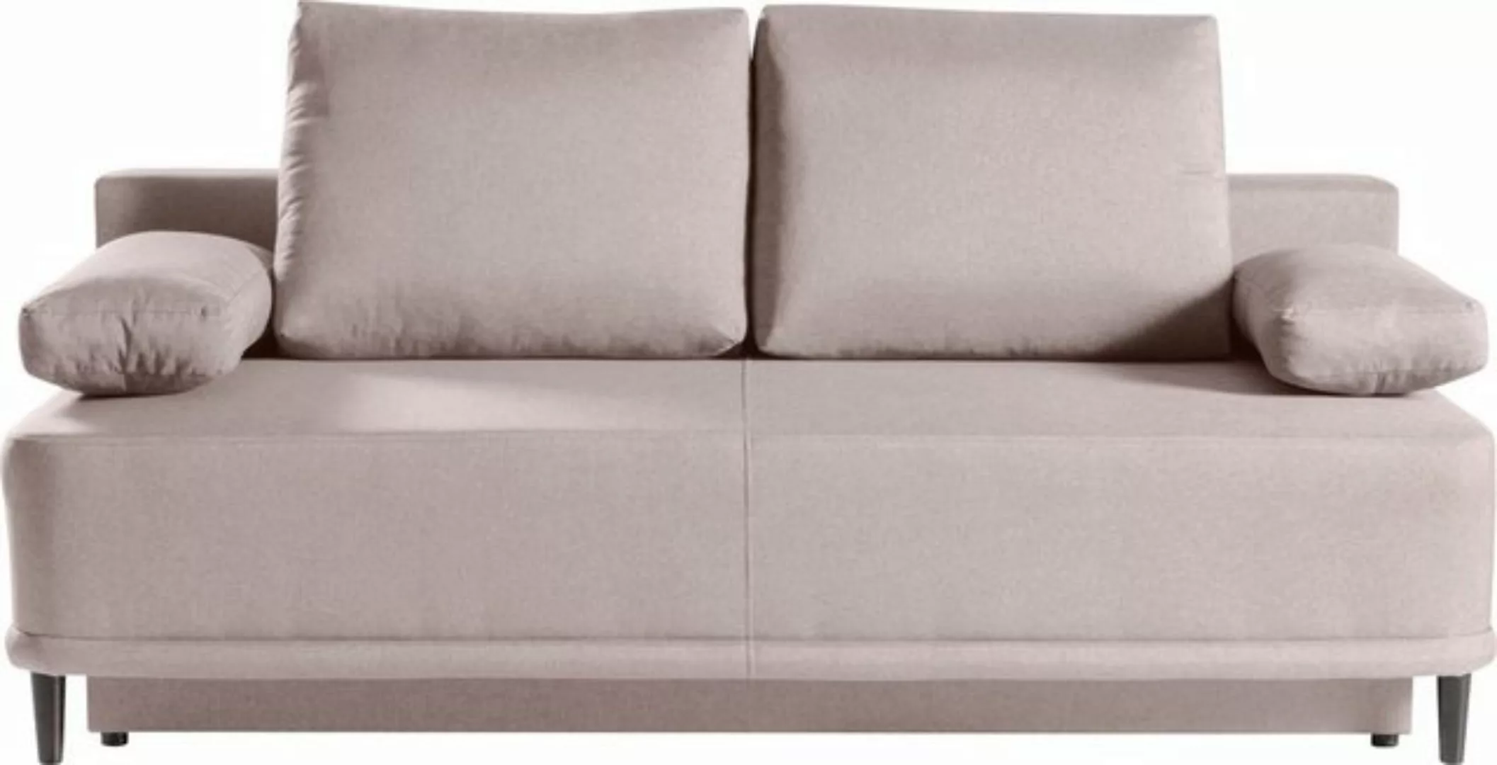 WERK2 Schlafsofa Street, 2-Sitzer Sofa und Schlafcouch mit Federkern & Bett günstig online kaufen