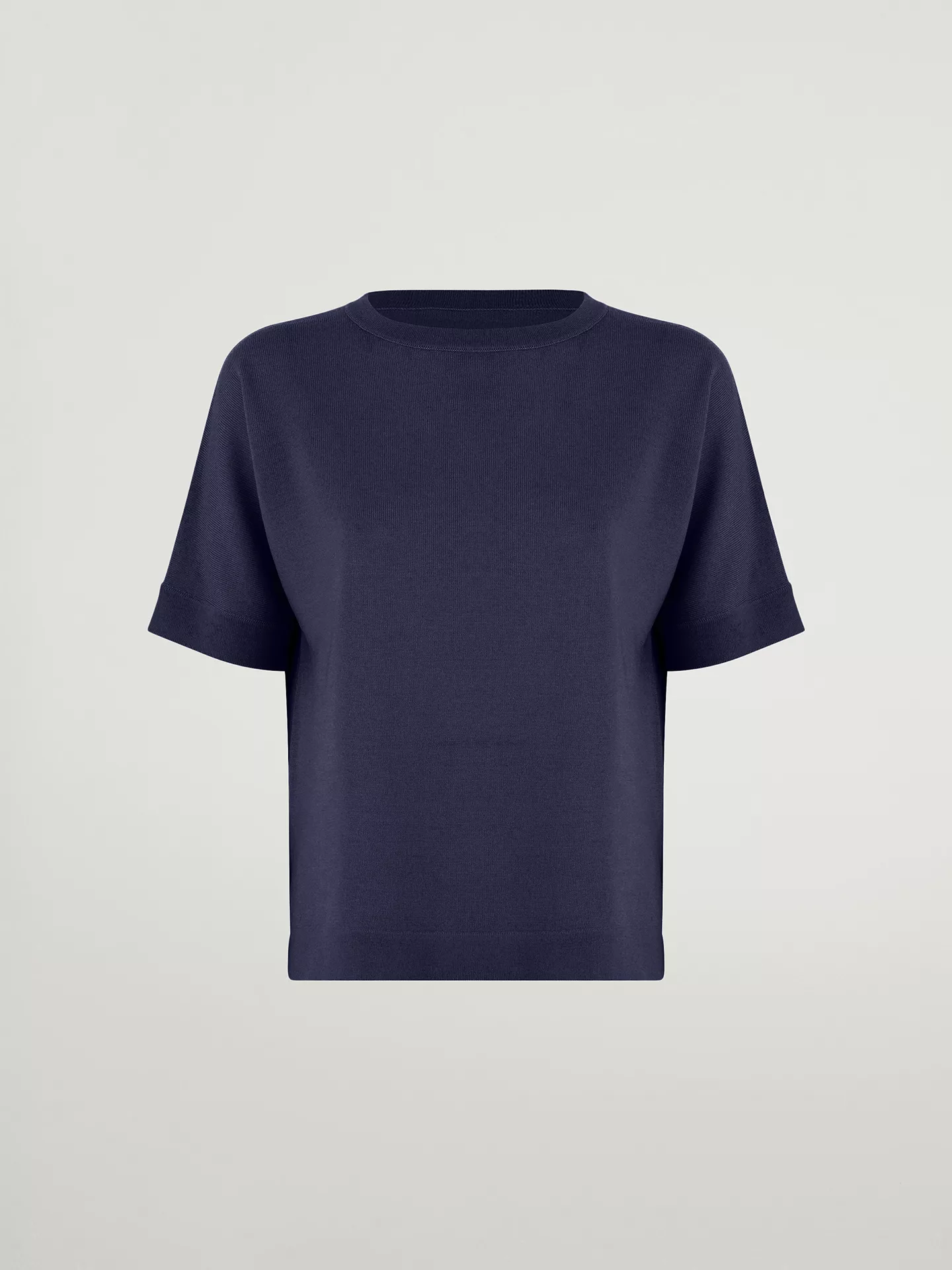 Wolford - Merino Blend Top Short Sleeves, Frau, saphire blue, Größe: M günstig online kaufen
