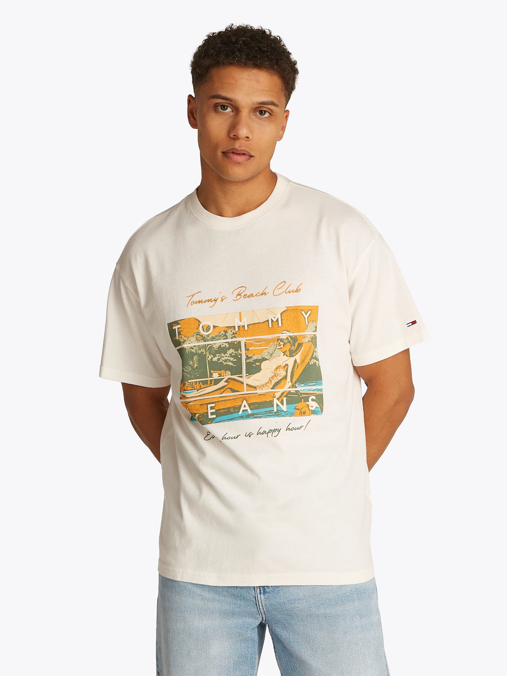 Tommy Jeans T-Shirt TJM RLX BEACH günstig online kaufen