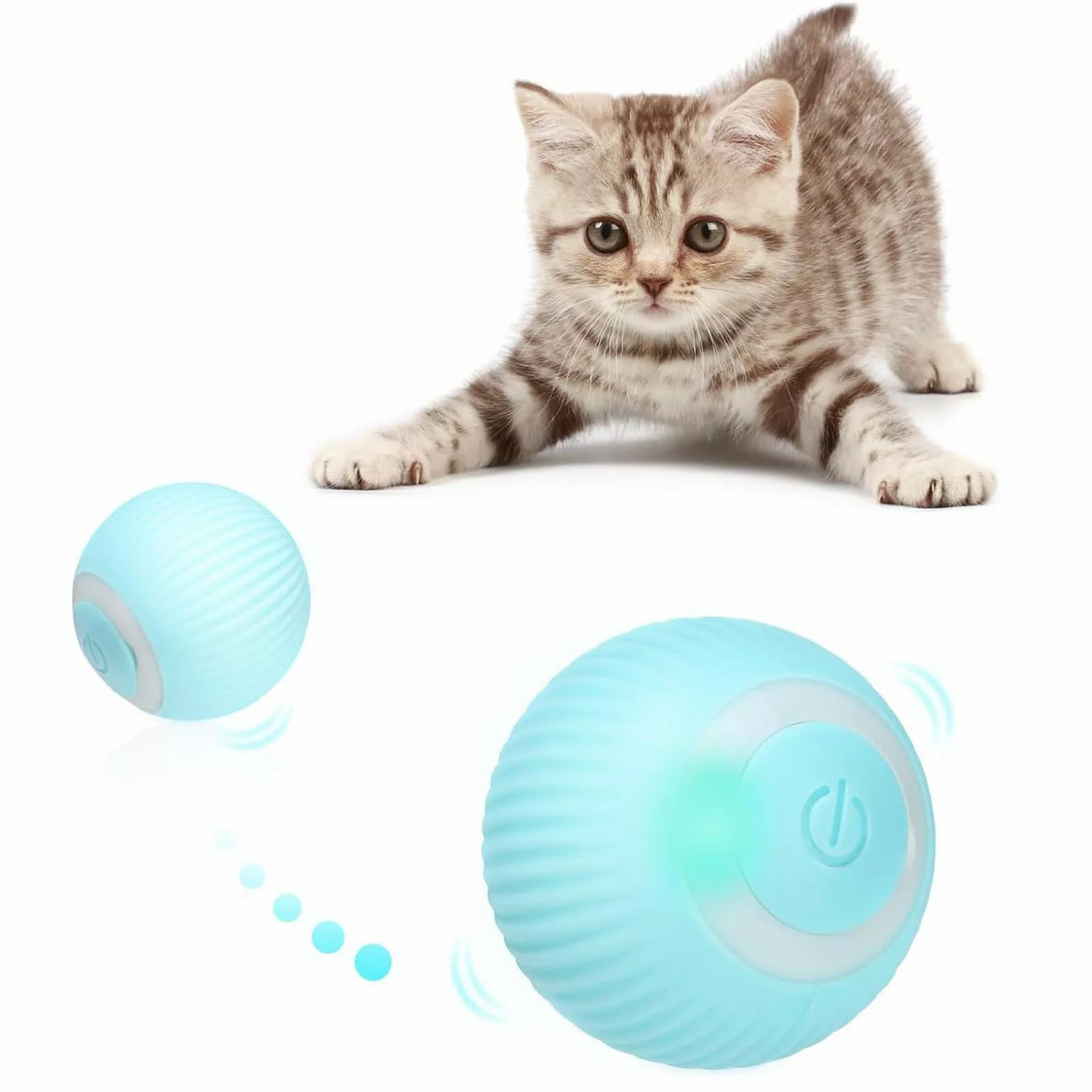 LEAZZLE Tier-Intelligenzspielzeug Katzenspielzeug, Selbstdrehender Ball mit günstig online kaufen