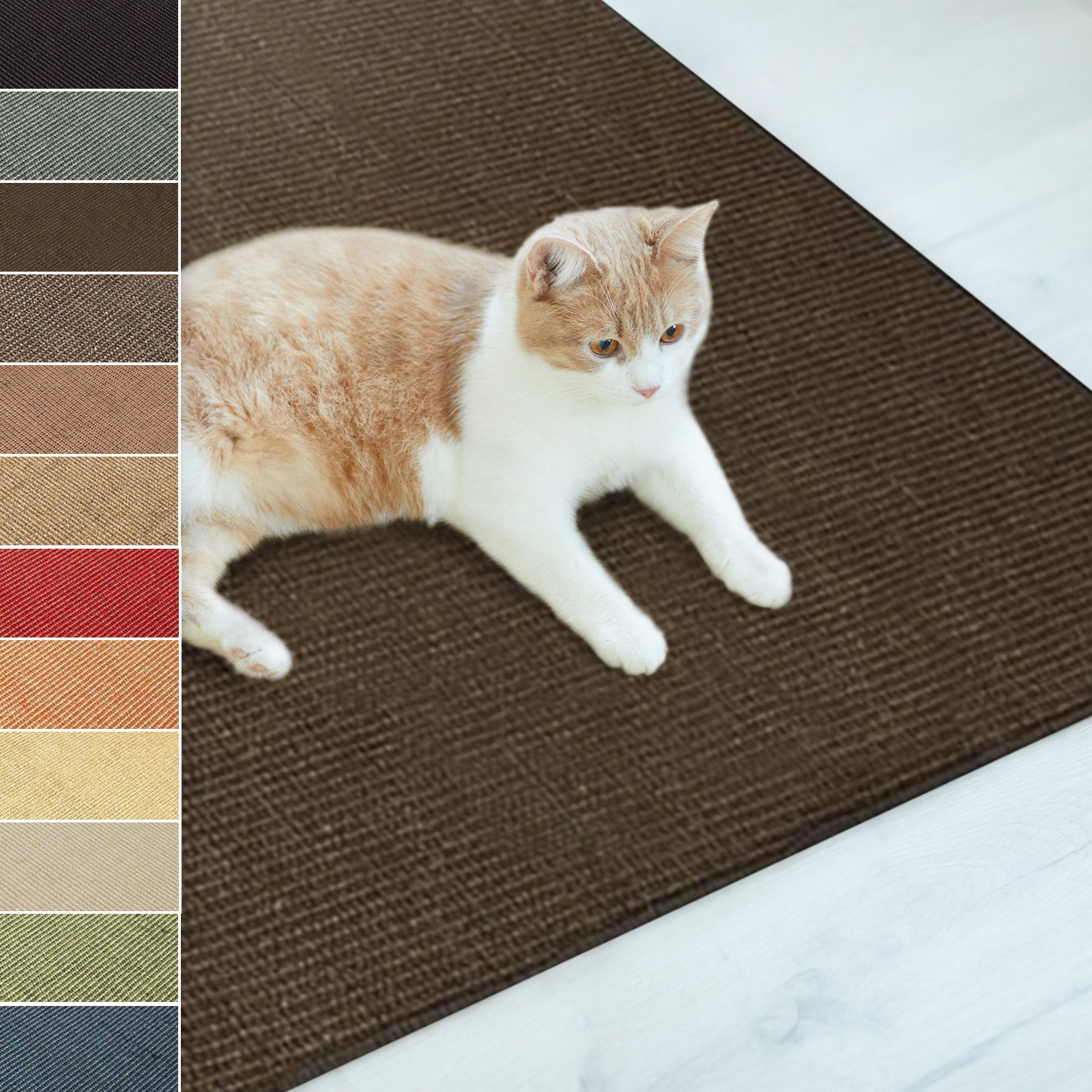 Karat Kratzmatte Sisal-Kratzteppich für Katzen, Katzenteppich günstig online kaufen