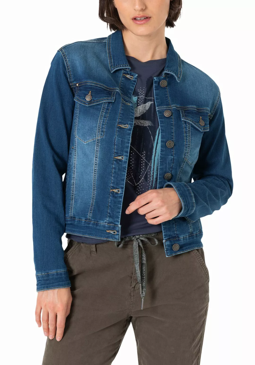 TIMEZONE Damen Jeansjacke DENIM JACKET - Regular Fit günstig online kaufen