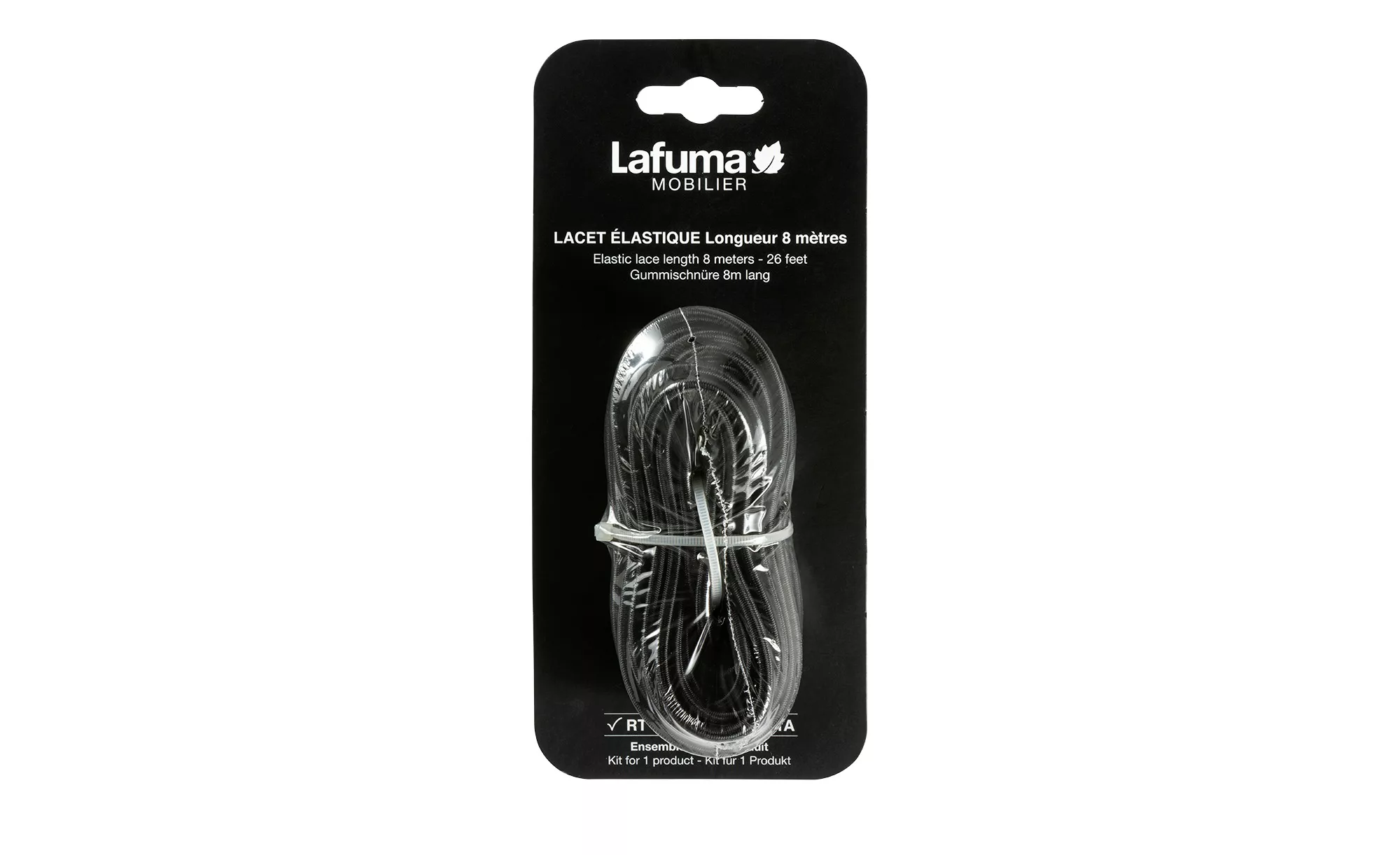 Lafuma Set mit Gummischnüren für Relaxsessel - schwarz - Sonstiges Zubehör günstig online kaufen
