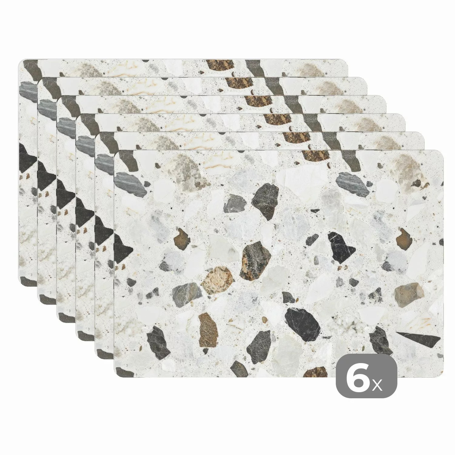 MuchoWow Platzset Marmor - Terrazzo - günstig online kaufen