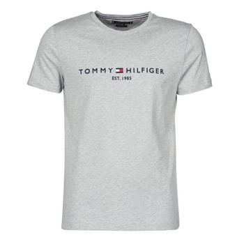 Tommy Hilfiger Logo T-shirt Grau - Größe XS günstig online kaufen