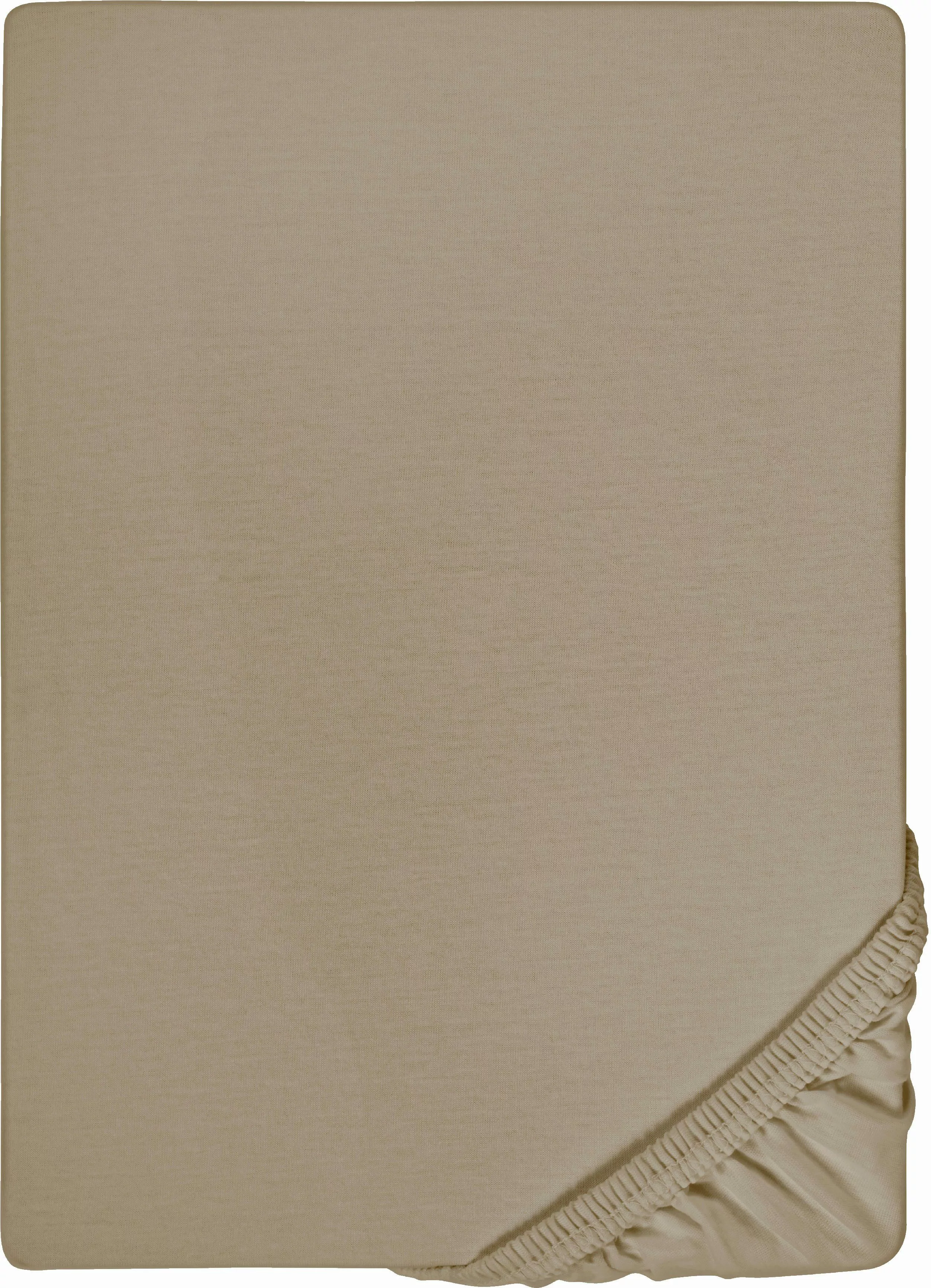 Biberna Spannbettlaken »Marc in Gr. 90x200, 140x200 oder 180x200 cm«, (1 St günstig online kaufen