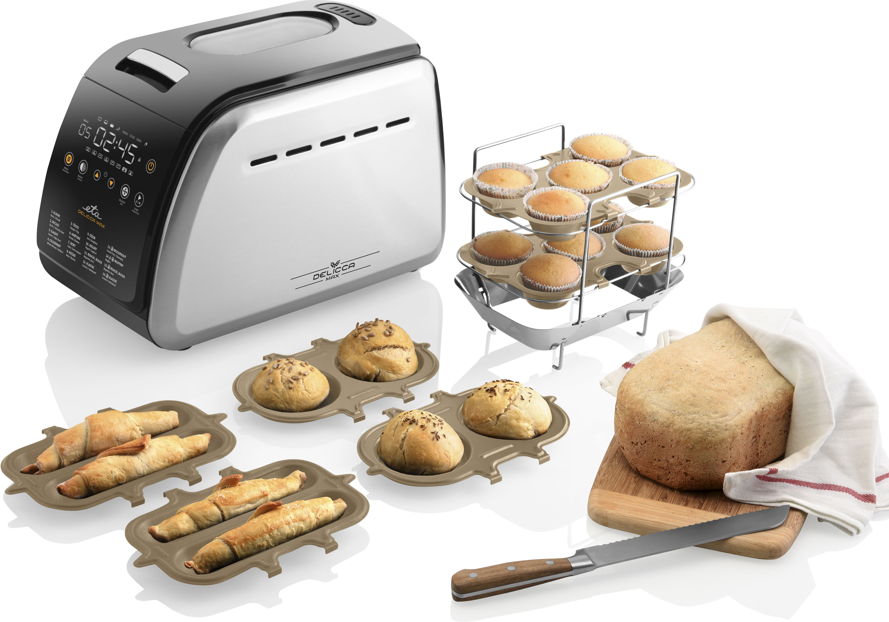 eta Brotbackautomat »Delicca II MAX, ETA714990040«, 16 Programme, 850 W günstig online kaufen