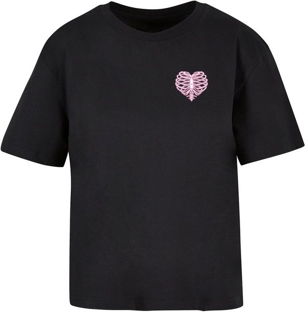 Mister Tee Ladies T-Shirt Heart Cage Rose Tee günstig online kaufen