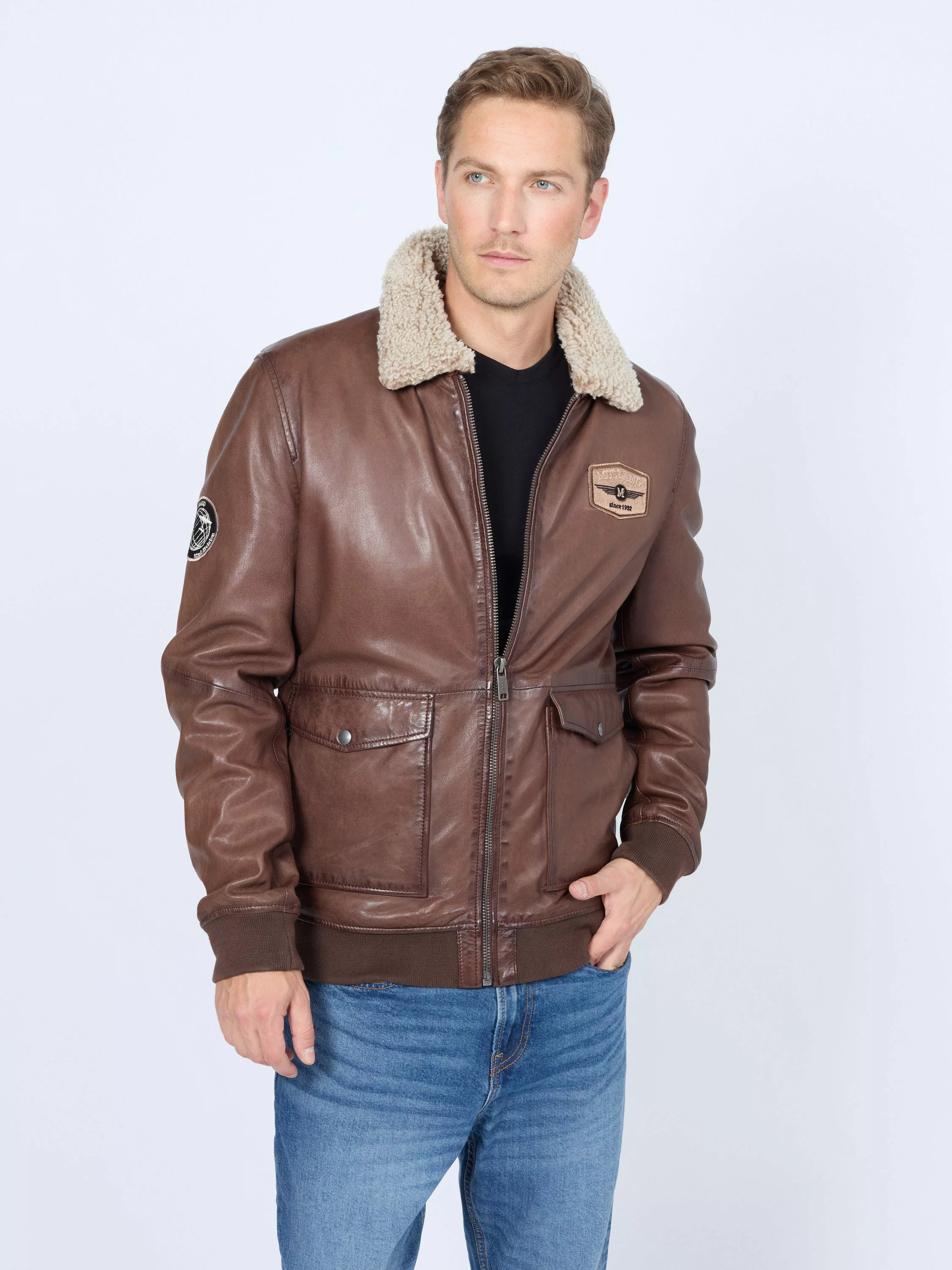 MUSTANG Lederjacke 31022251 günstig online kaufen