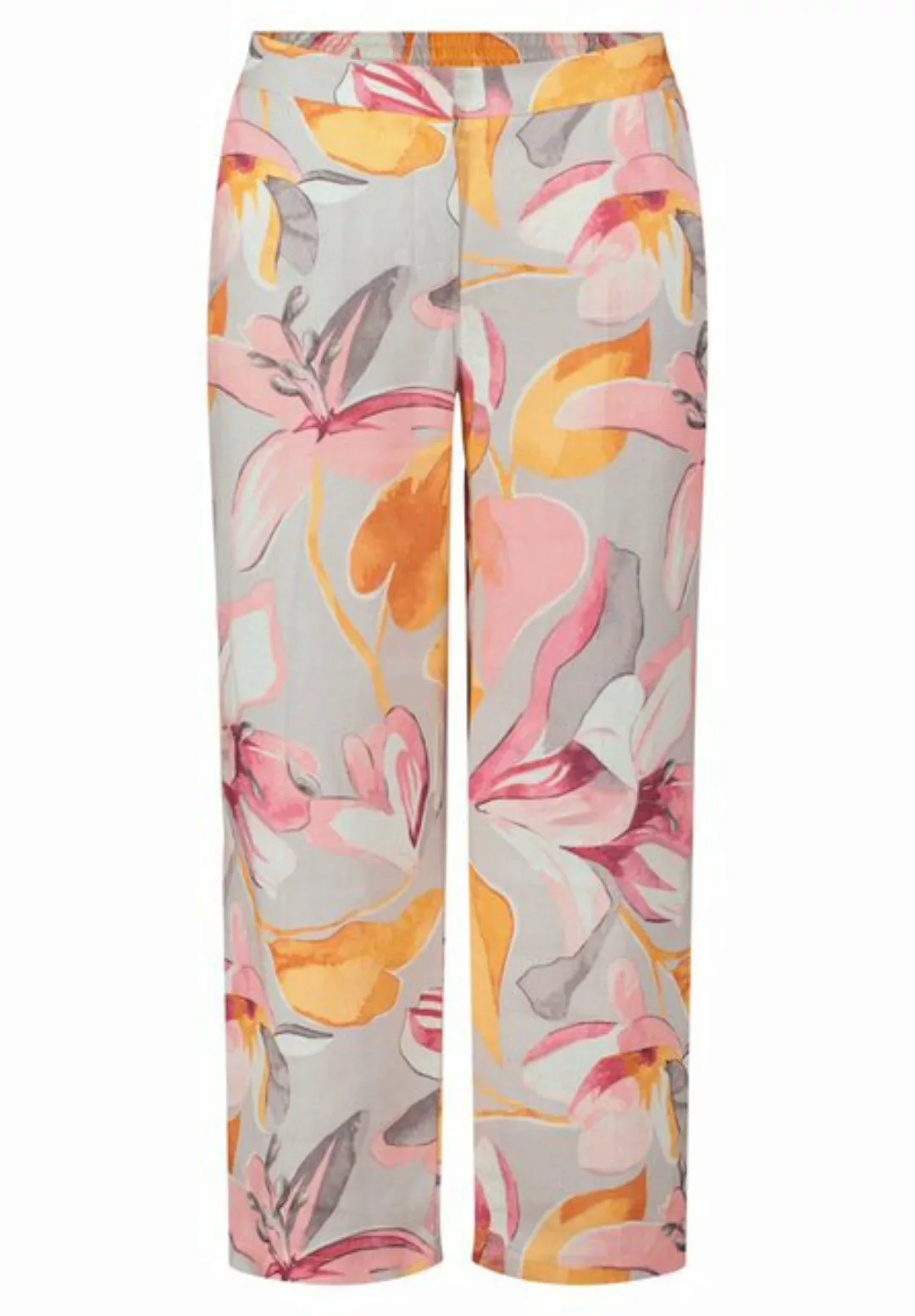 Betty Barclay Stoffhose Hose Casual 3/4 LAEnge, Grey/Rosé günstig online kaufen