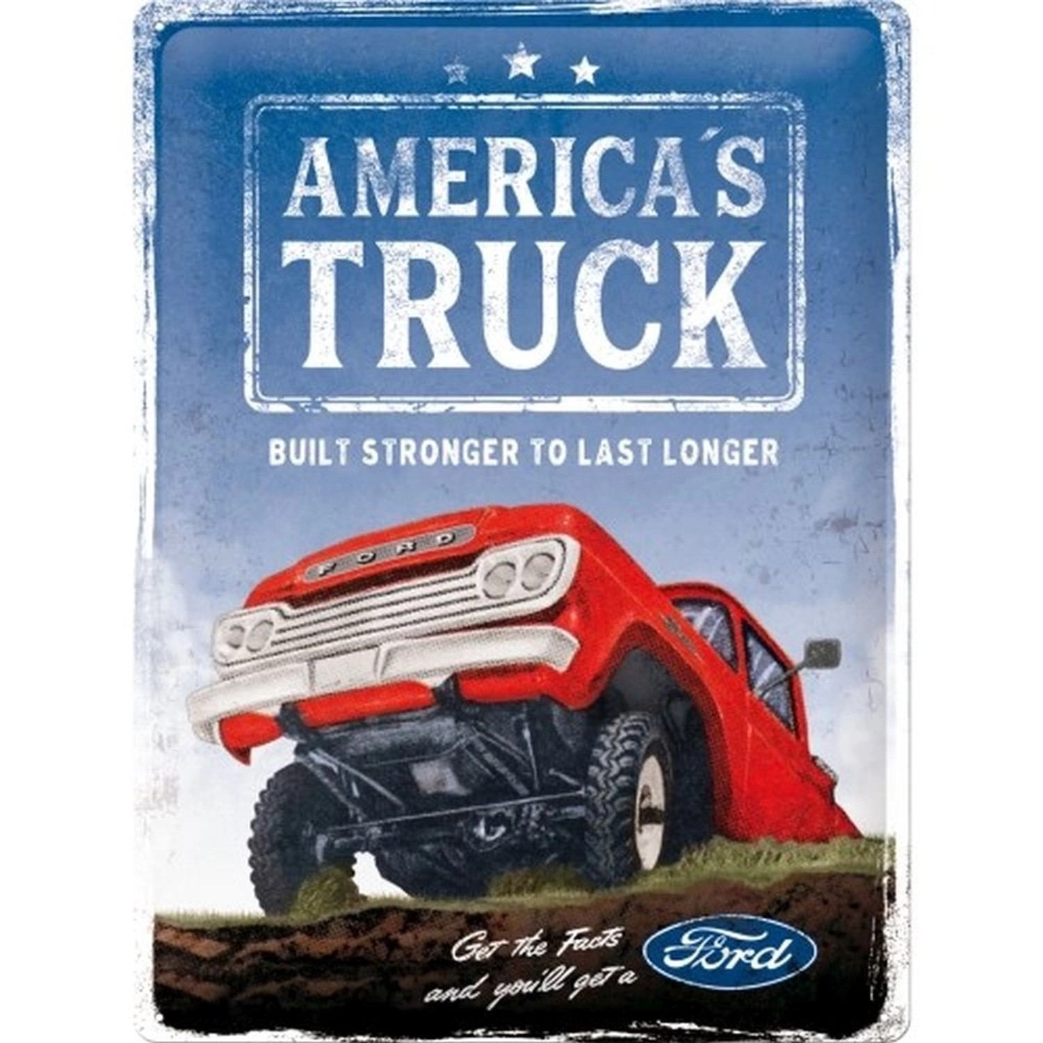 Nostalgic-Art Blechschild 30 x 40 cm - Ford - America's Truck F100 - Specia günstig online kaufen