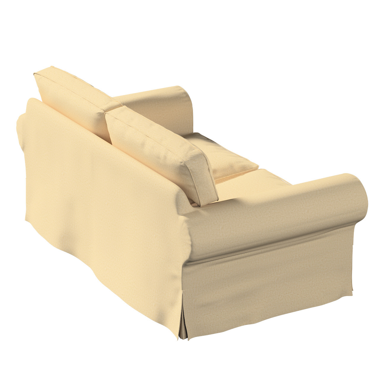 Bezug für Ektorp 2-Sitzer Sofa nicht ausklappbar, sandfarben, Sofabezug für günstig online kaufen