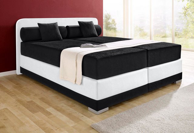 Maintal Boxspringbett "Lago", in 3 verschiedenen Matratzenarten, H2 oder H3 günstig online kaufen