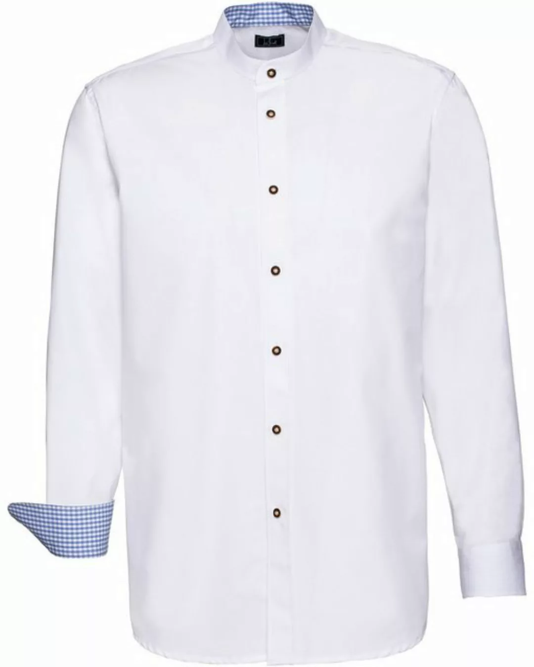 Luis Steindl Trachtenhemd Stehkragenhemd günstig online kaufen