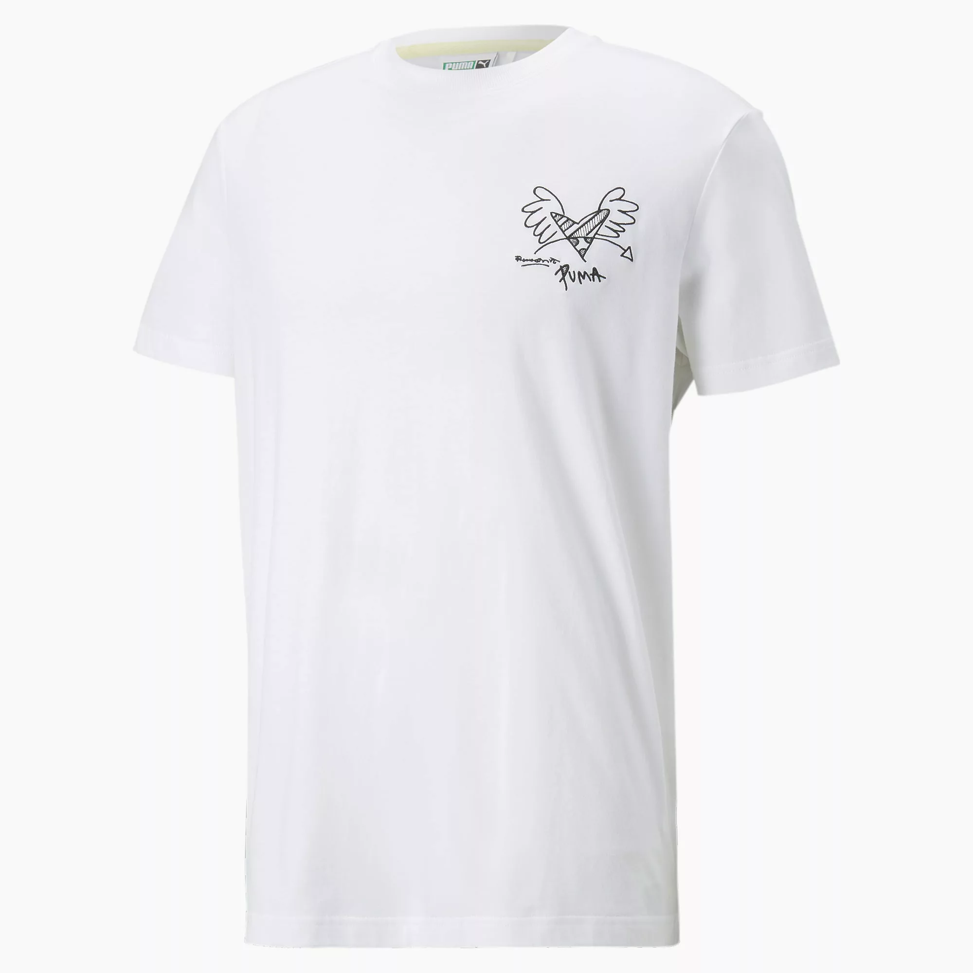 PUMA x BRITTO T-Shirt Für Herren | Mit Aucun | Weiß | Größe: L günstig online kaufen
