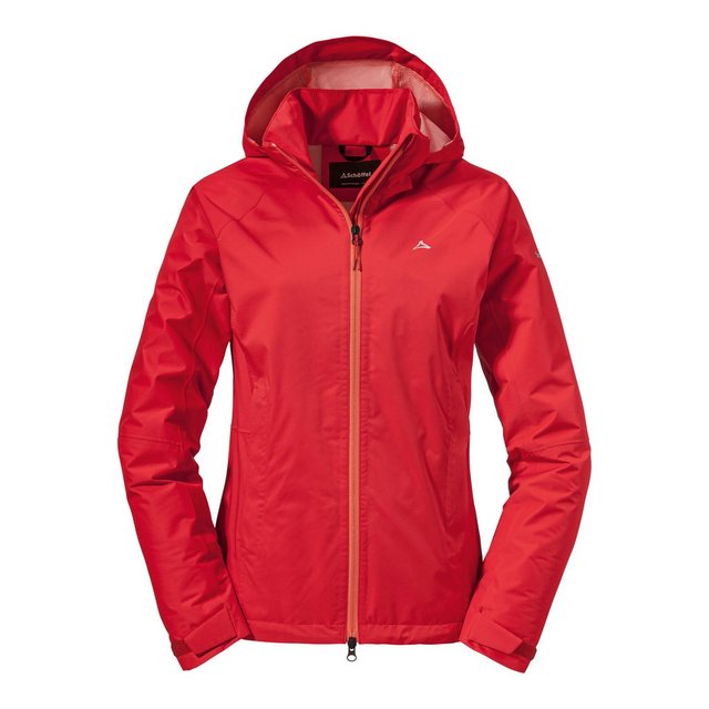 Schöffel Allwetterjacke SCHÖFFEL Regenjacke Rot günstig online kaufen