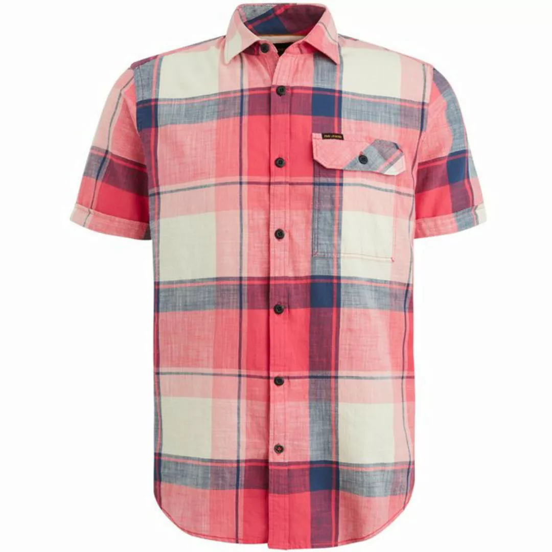 PME LEGEND Langarmhemd Short Sleeve Shirt Ctn Slub weave günstig online kaufen