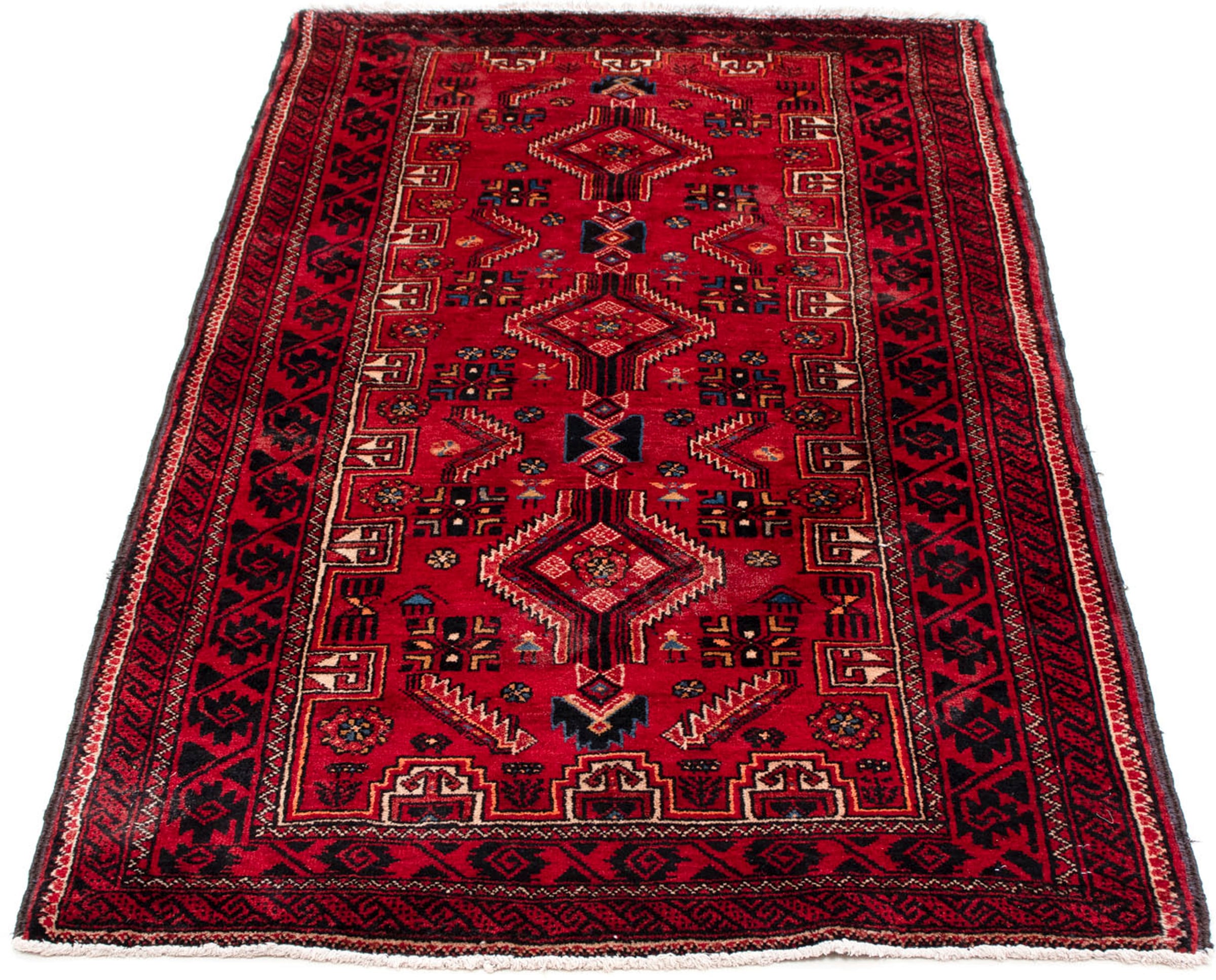 morgenland Orientteppich »Belutsch - 172 x 86 cm - rot«, rechteckig, 8 mm H günstig online kaufen