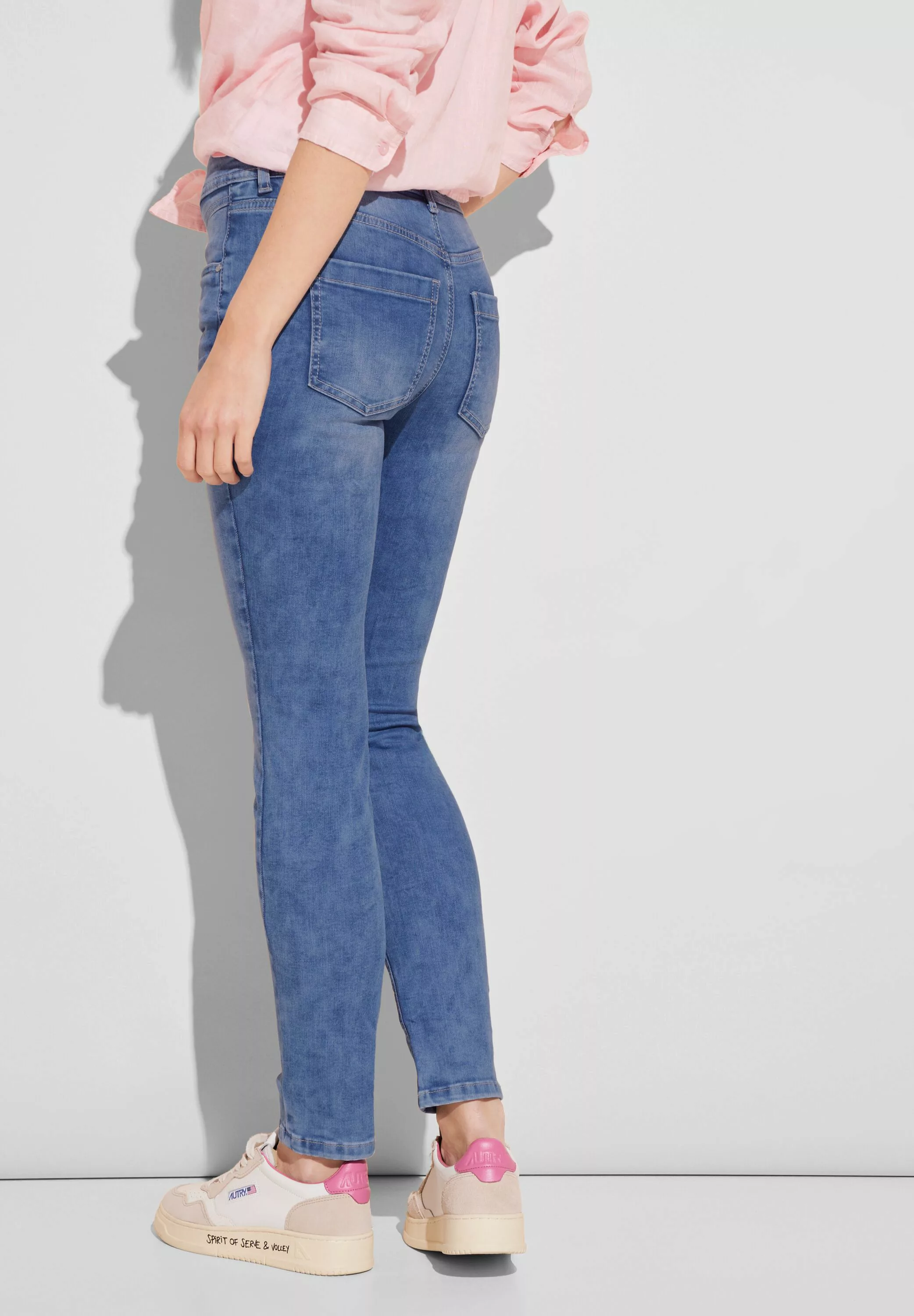 STREET ONE Gerade Jeans, High Waist günstig online kaufen