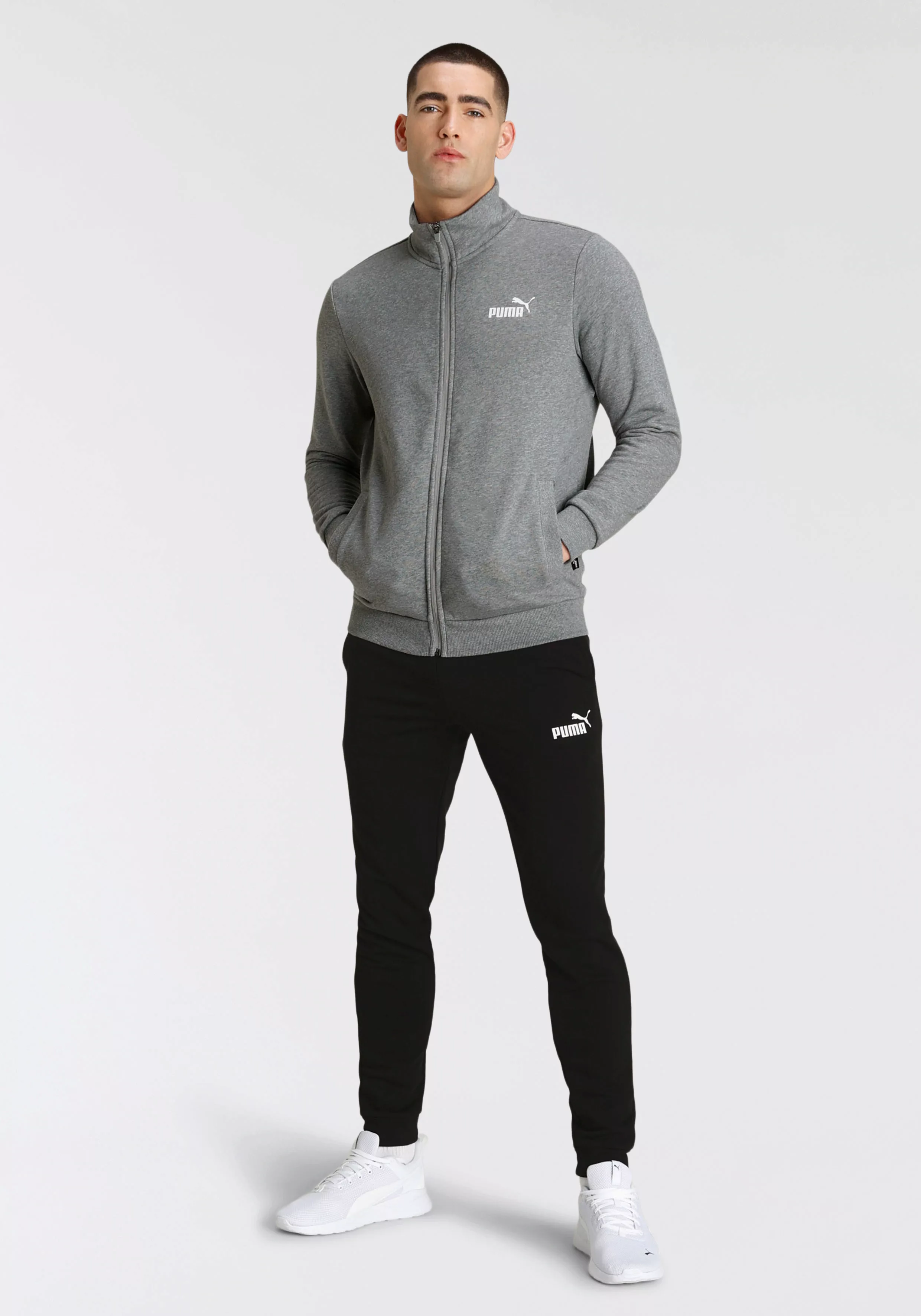 PUMA Trainingsanzug "CLEAN SWEAT SUIT TR", (2 tlg.) günstig online kaufen