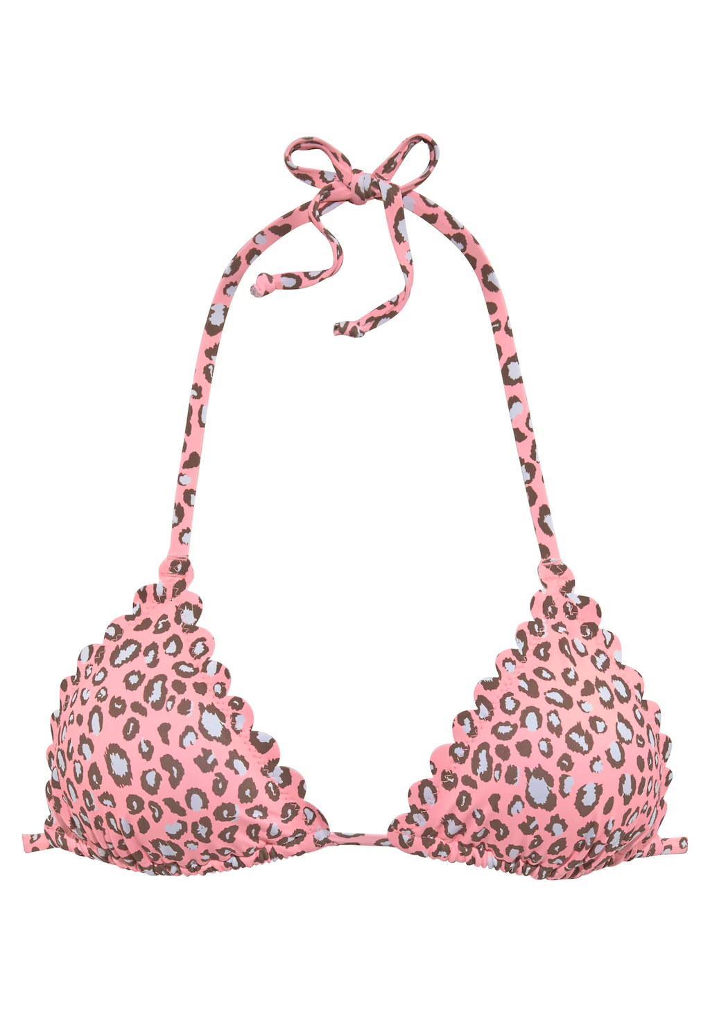LASCANA Triangel-Bikini-Top "Mae", mit Muschelkante günstig online kaufen