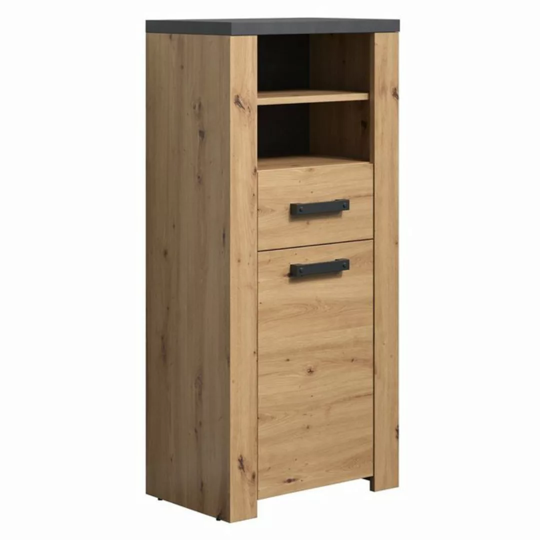 trendteam Midischrank Midischrank Follow Badezimmerschrank Regal Anrichte B günstig online kaufen