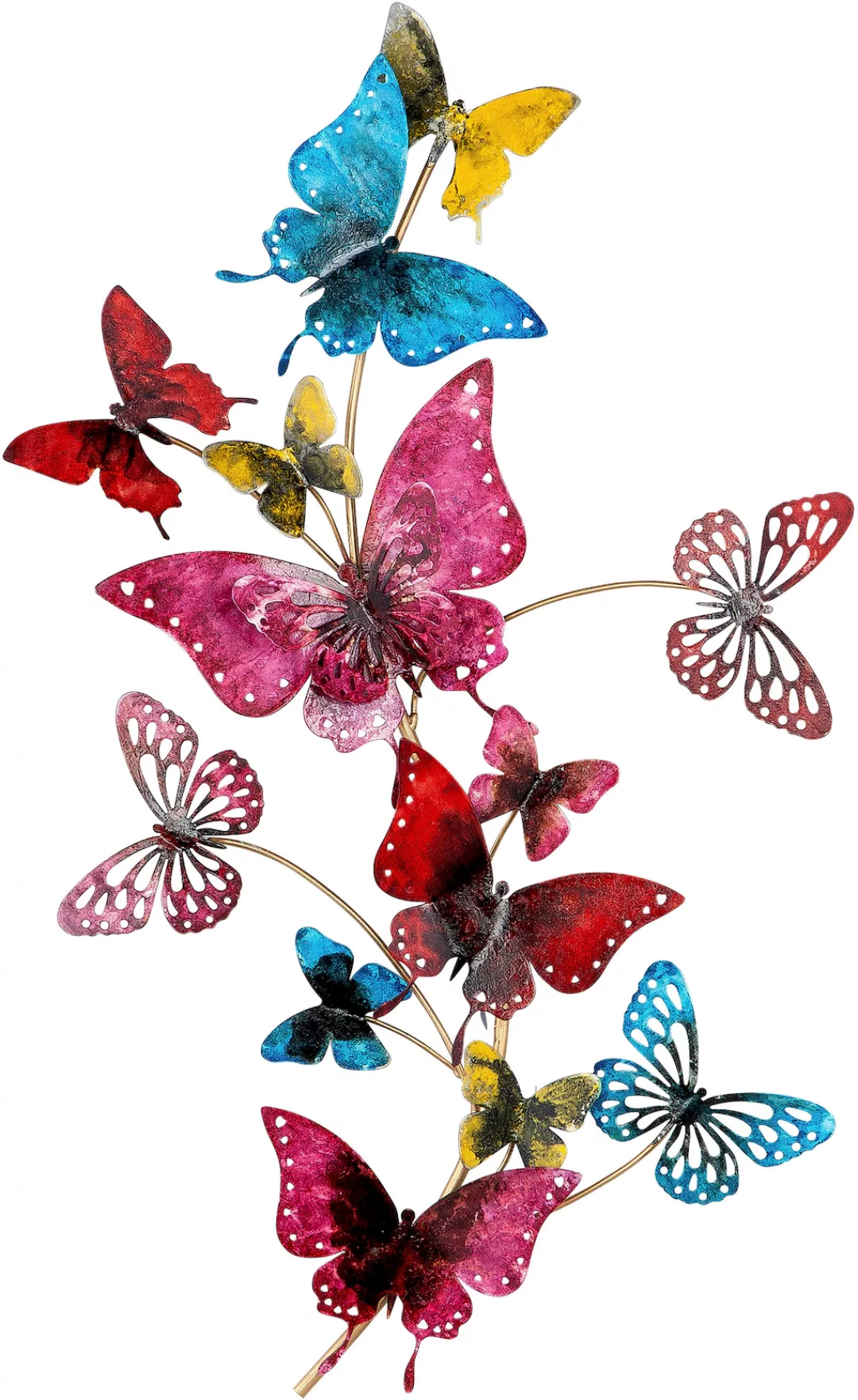 GILDE Wanddekoobjekt "Wandrelief Butterflies", (1 St.) günstig online kaufen