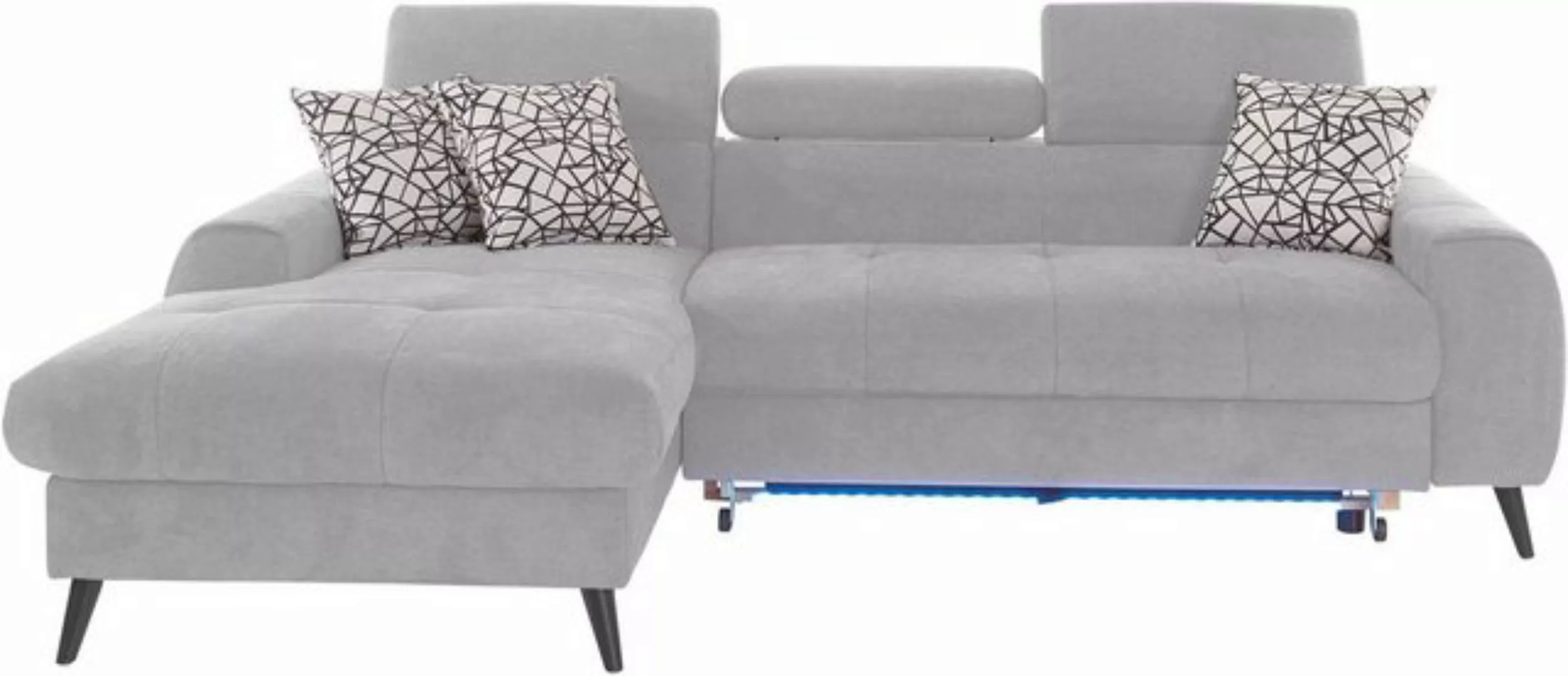 COTTA Ecksofa Mia L-Form, 3-tlg.-Kissen-Set, Recamiere, wahlweise mit oder günstig online kaufen