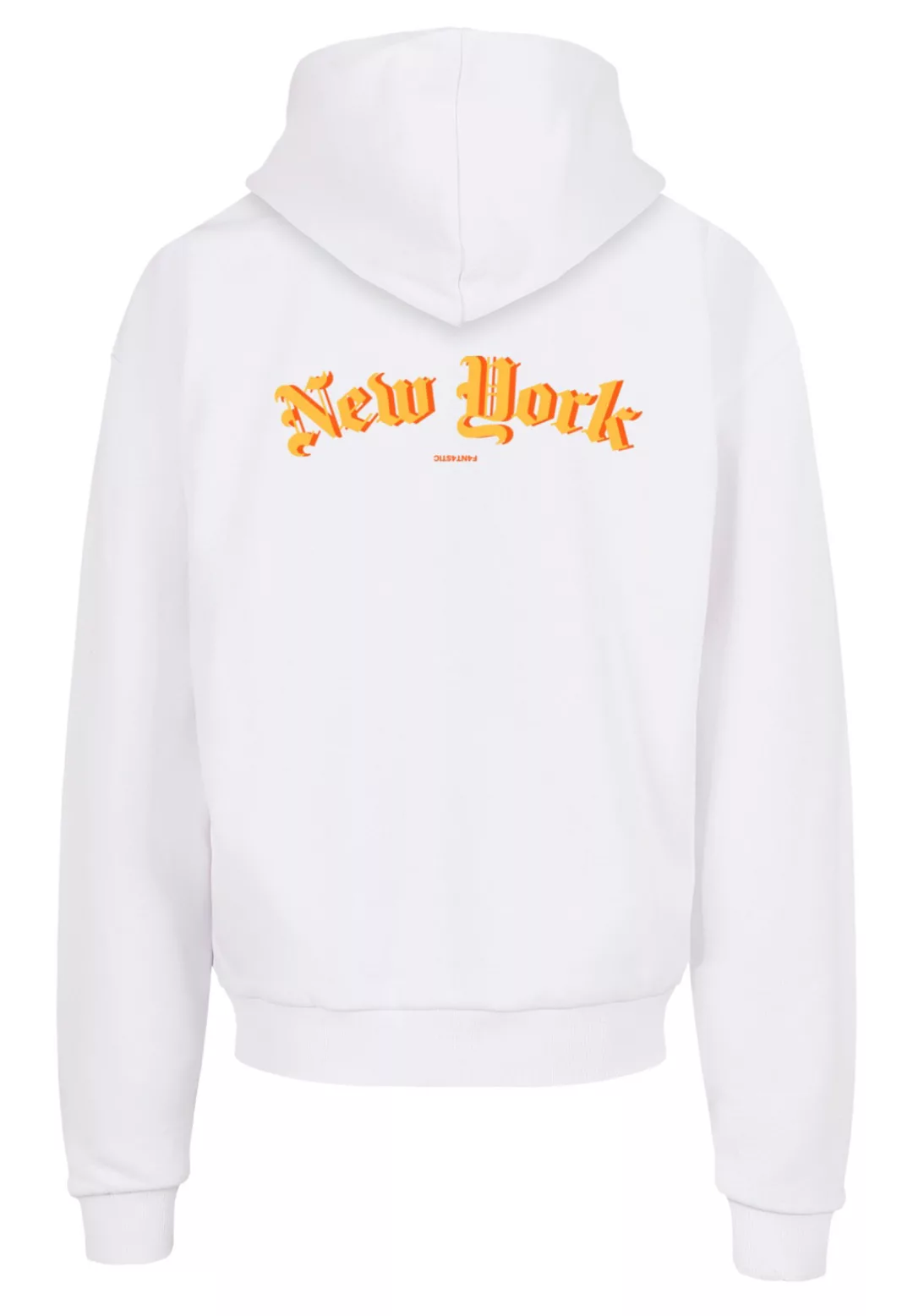 F4NT4STIC Kapuzenpullover "New York Orange OVERSIZE HOODIE", Print günstig online kaufen