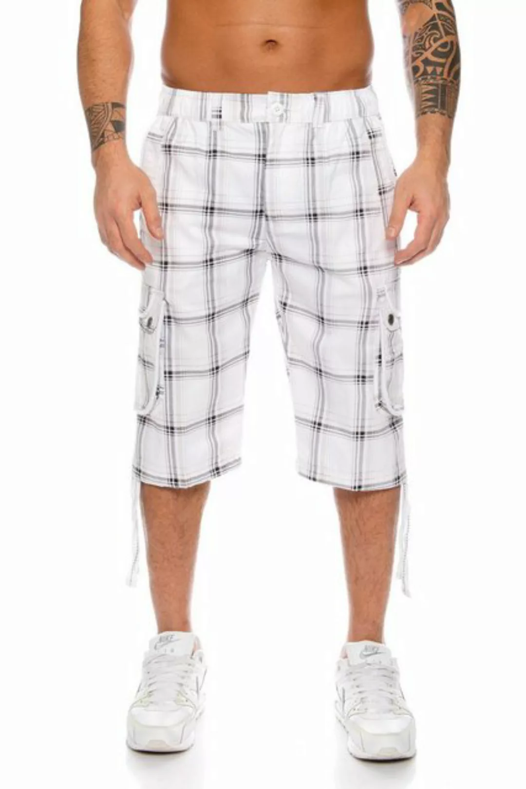 Kendindza Cargobermudas 3/4 Bermuda Shorts Herren, Kurze Hose Herren, Cargo günstig online kaufen