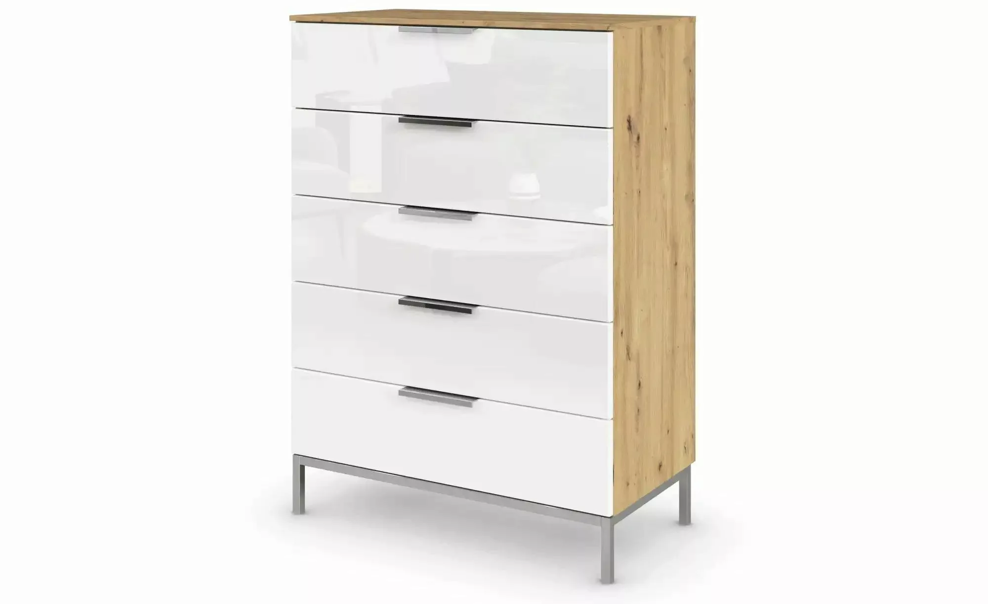 Kommode ¦ holzfarben ¦ Maße (cm): B: 80 H: 111 Kommoden & Sideboards > Komm günstig online kaufen