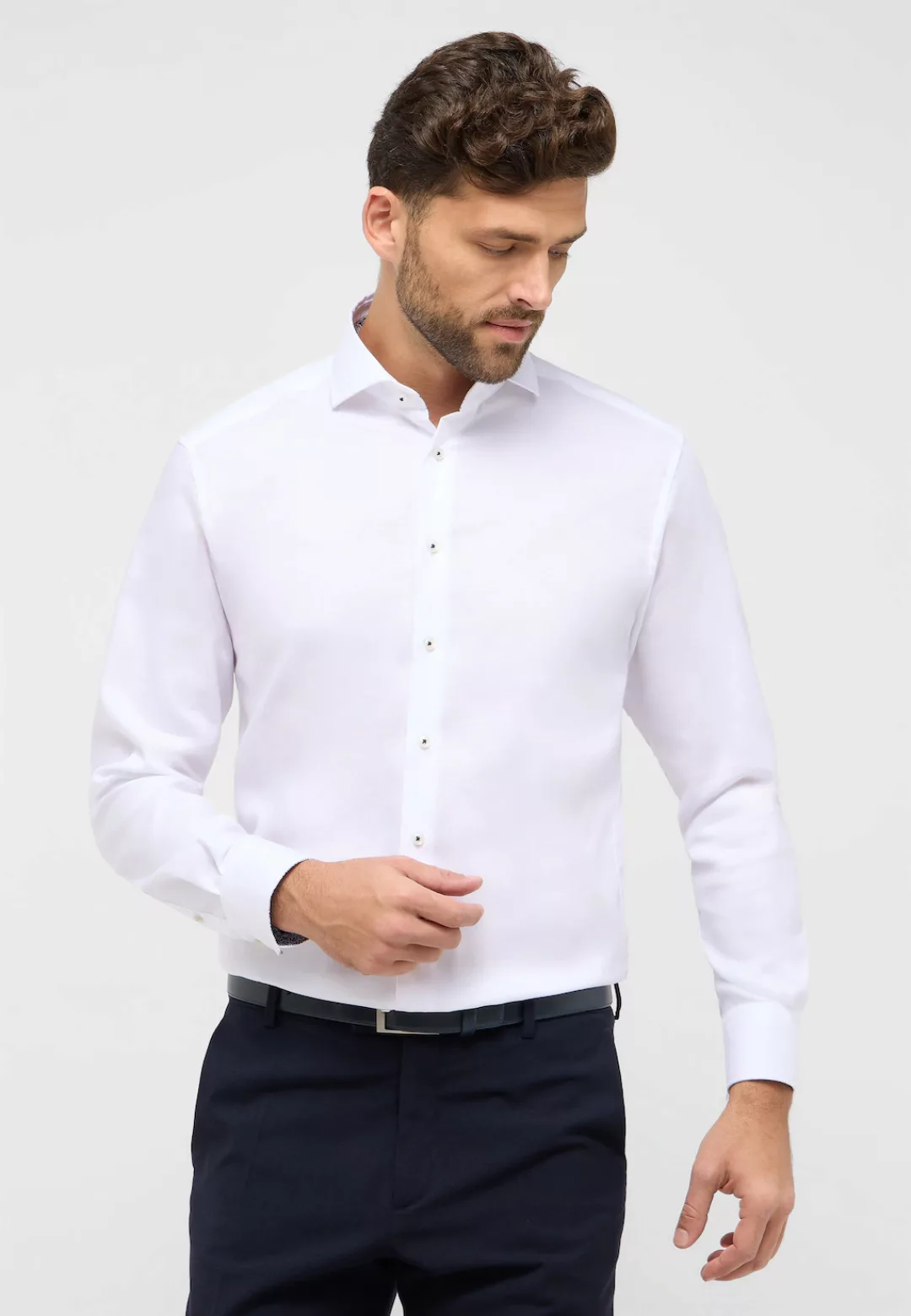 Eterna Langarmhemd "MODERN FIT", NON IRON (bügelfrei) günstig online kaufen