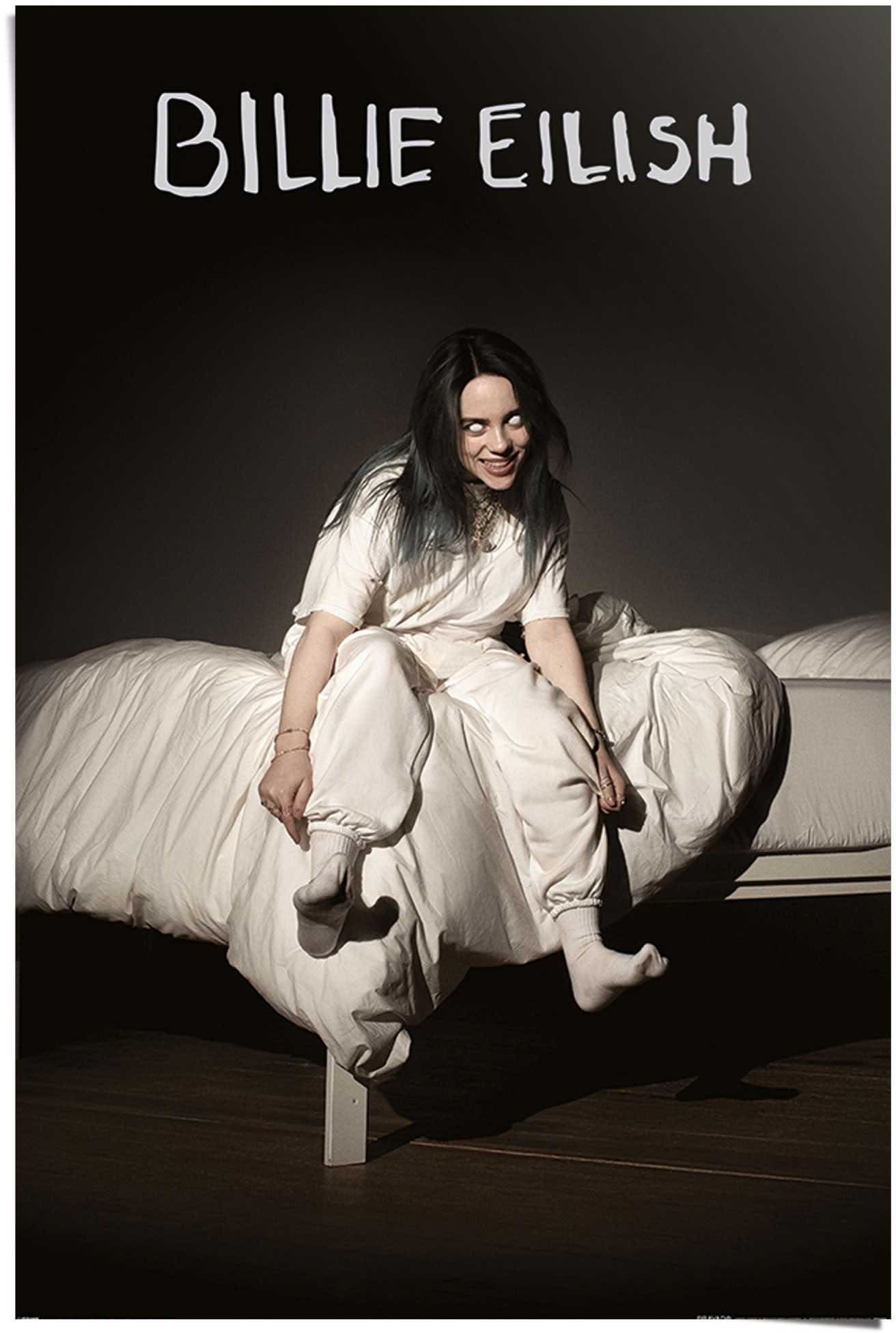 Reinders Poster "Poster Billie Eilish When We All Fall Asleep, Where Do We günstig online kaufen