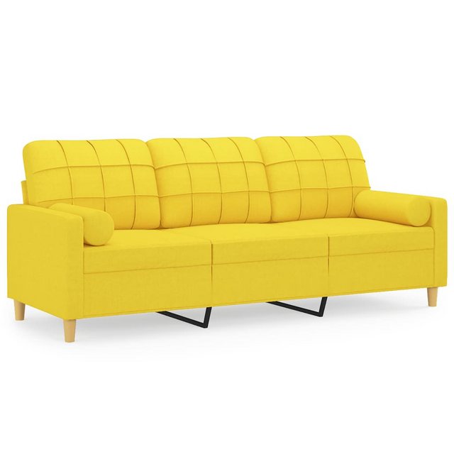 vidaXL Sofa Sofa 2-Sitzer Sofa Stoff mit Zierkissen, 180 cm günstig online kaufen