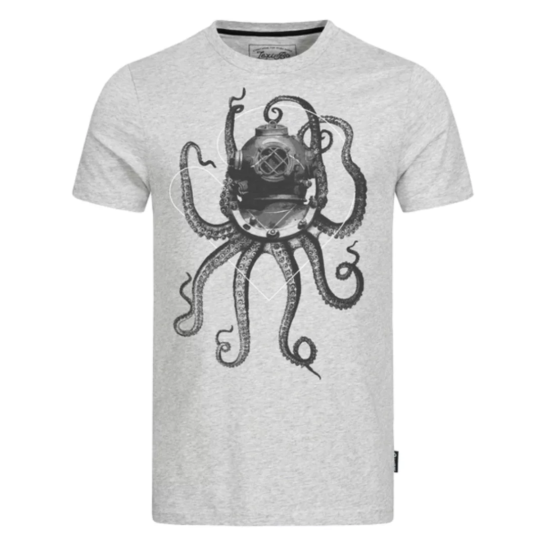 Nautical Octopus Herren T-shirt günstig online kaufen