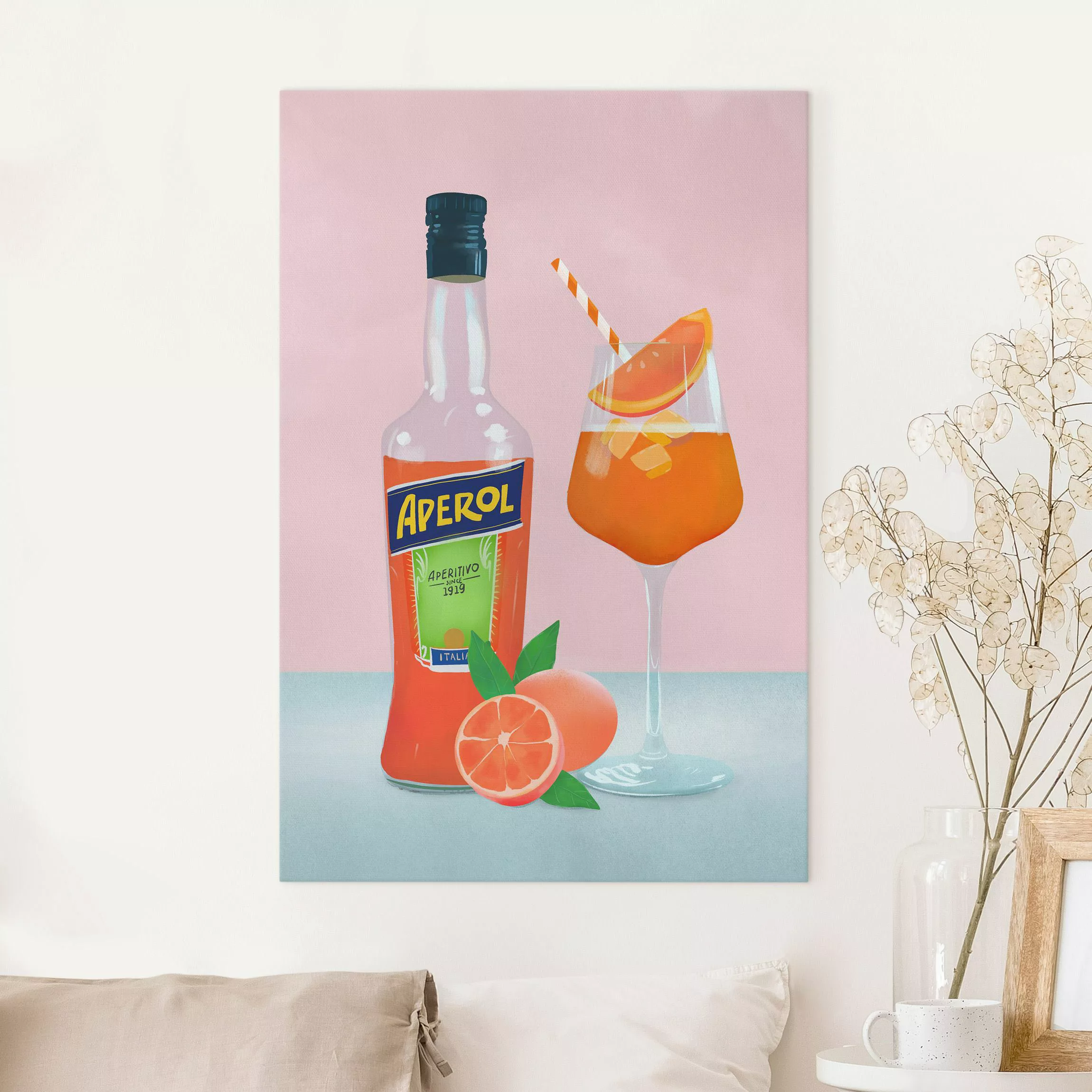 Leinwandbild Aperol Spritz günstig online kaufen