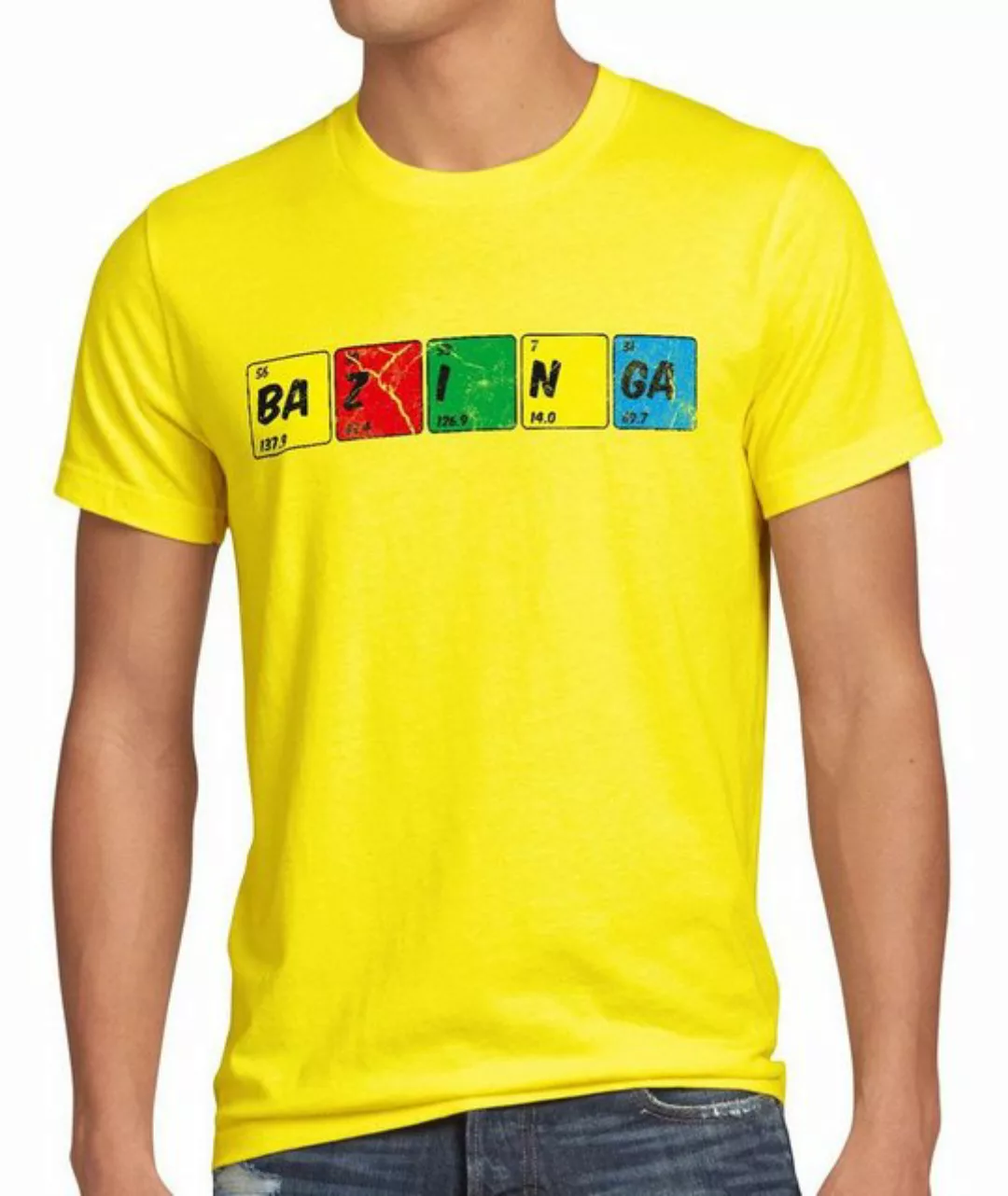 style3 T-Shirt Sheldon Periodensystem chemie theory cooper bazinga big bang günstig online kaufen