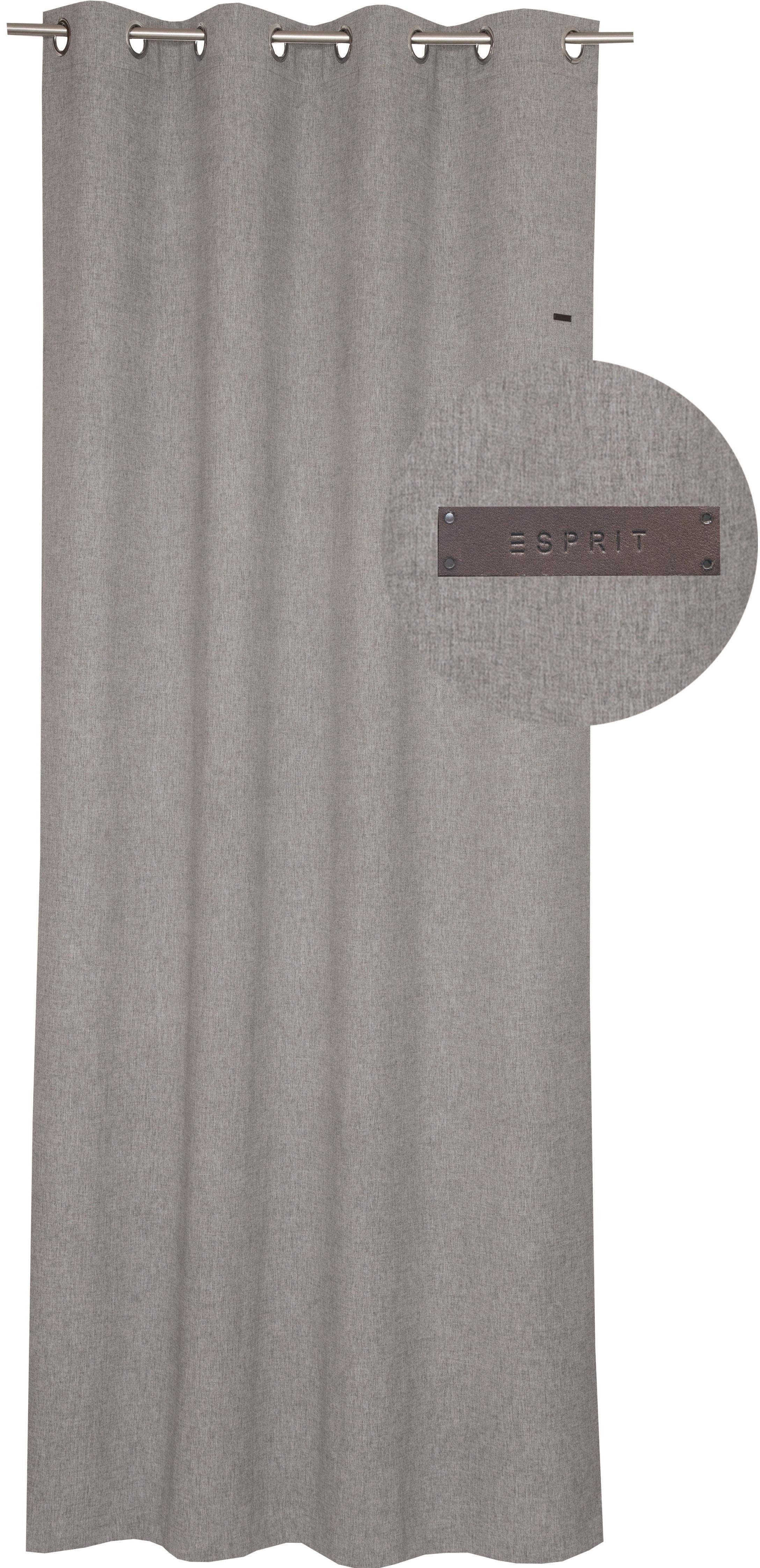 Esprit Vorhang HARP Blickdichter Ösenvorhang, Öse günstig online kaufen
