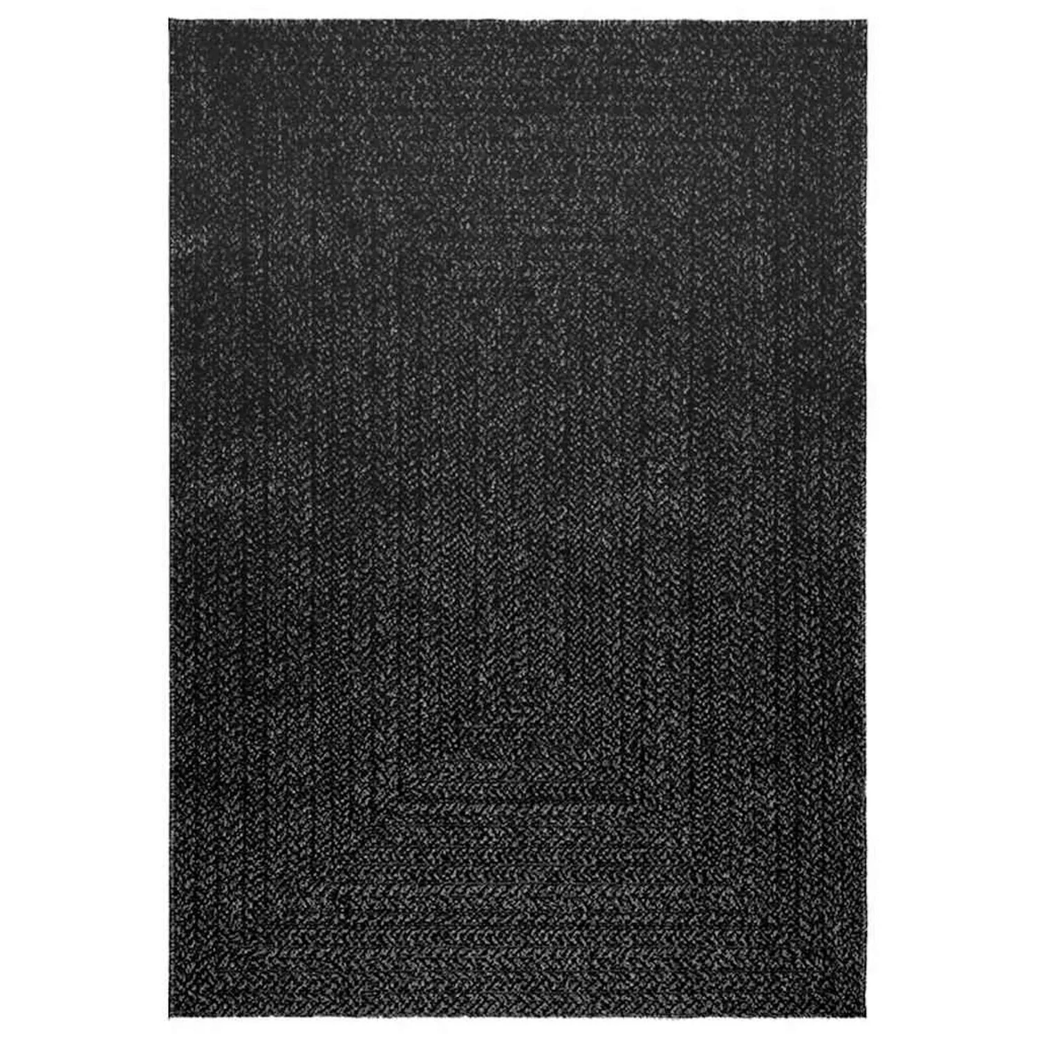 vidaXL Teppich Zizur Anthrazit 120x170cm Juteoptik Indoor Und Outdoor 22327 günstig online kaufen