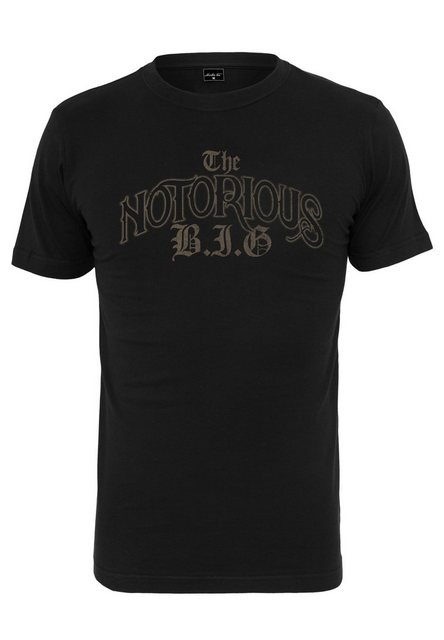MisterTee Kurzarmshirt "Herren The Notorious BIG Logo Tee", (1 tlg.) günstig online kaufen