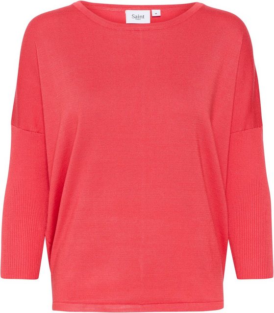 Saint Tropez Rundhalspullover A2561, MilaSZ R-Neck Pullover günstig online kaufen