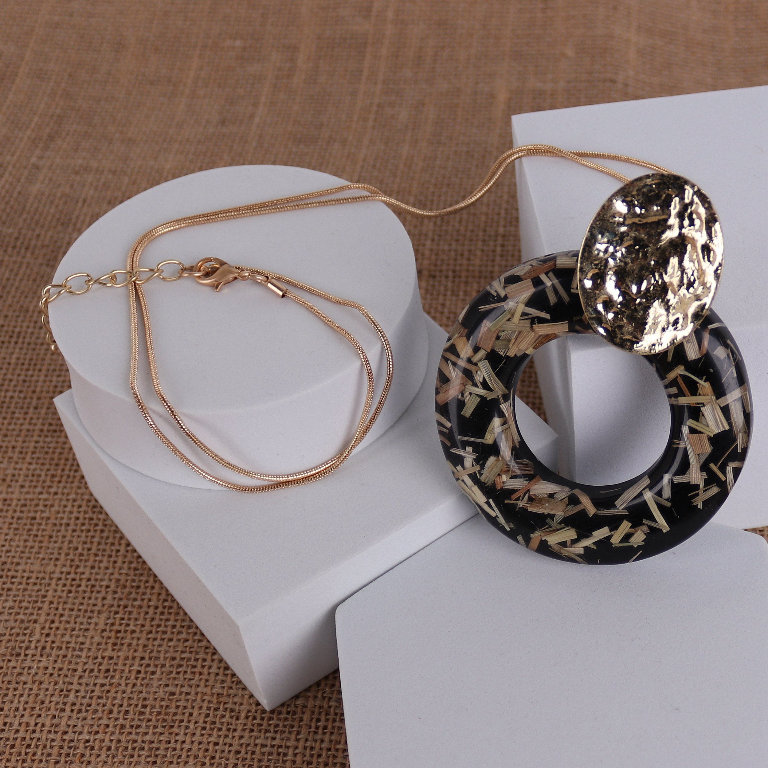 MIRROSI Lange Kette Damen Halskette mit günstig online kaufen