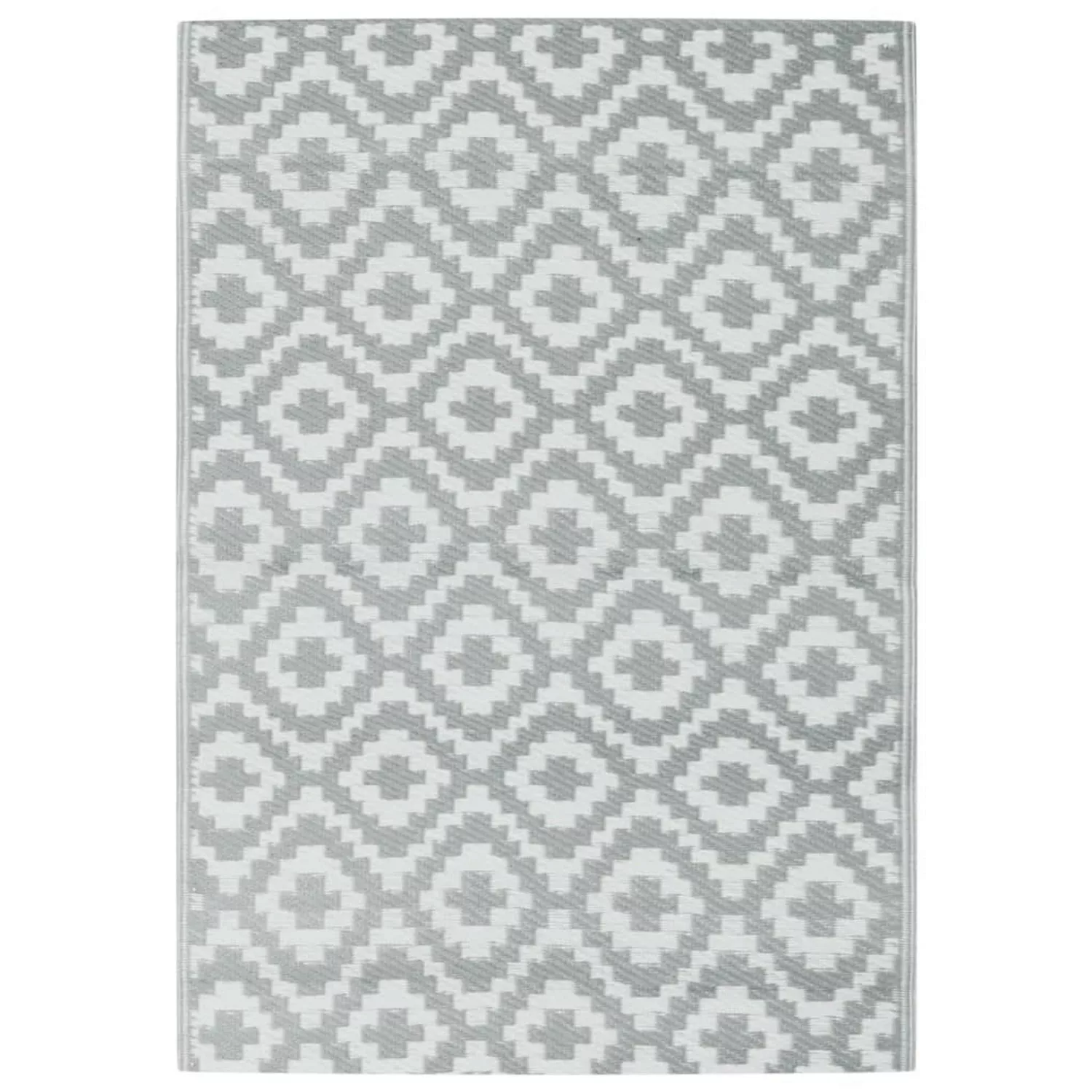 vidaXL Outdoorteppich Grau 140x200 Cm Pp 2008986 günstig online kaufen