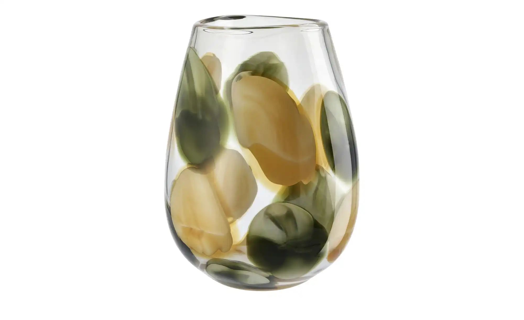 Peill+Putzler Vase   ¦ grün ¦ Glas ¦ Maße (cm): H: 21  Ø: 15 Accessoires > günstig online kaufen